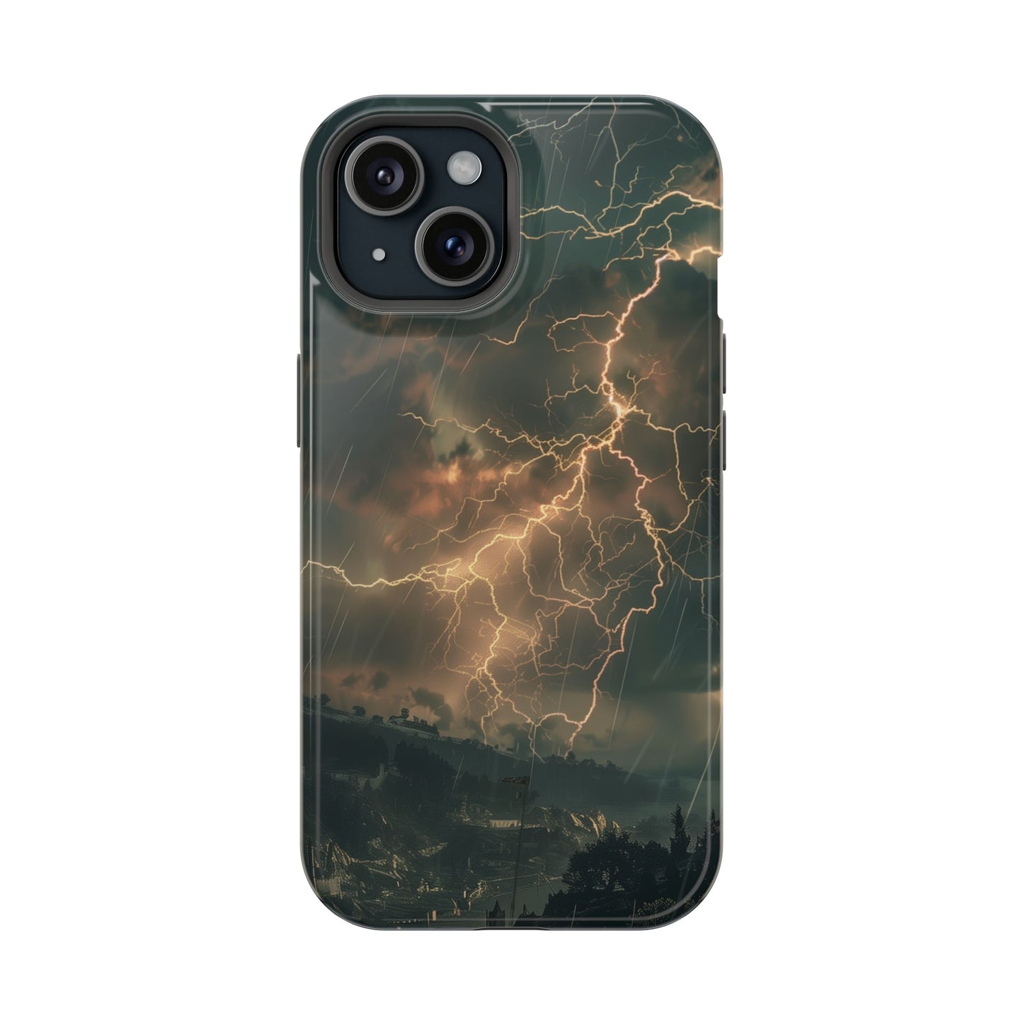 Storm Nature MagSafe® iPhone Tough Case Dual Layer Robust