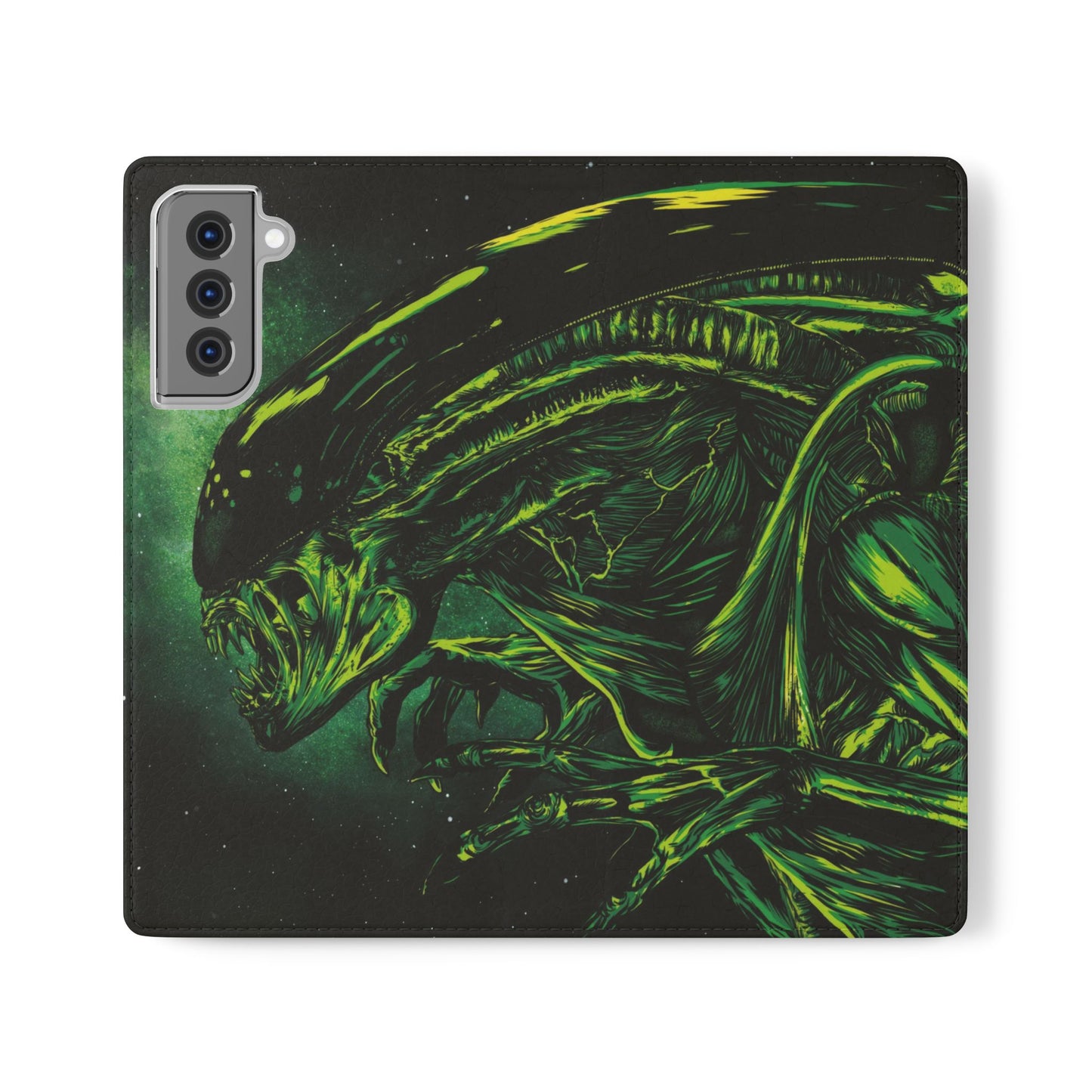 Alien Flip Case for iPhone & Samsung | PhoneMags