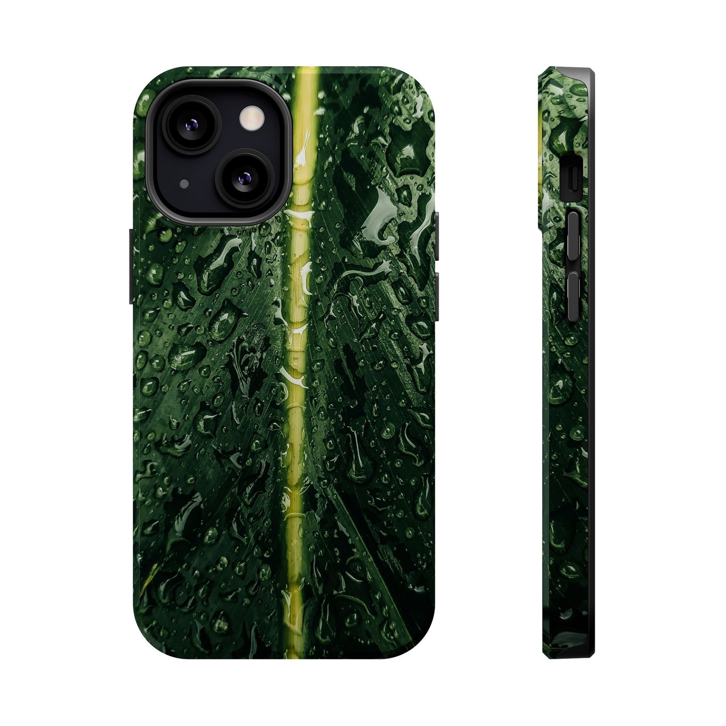 Leaf Marbles Nature MagSafe® iPhone Tough Case Dual Layer Robust