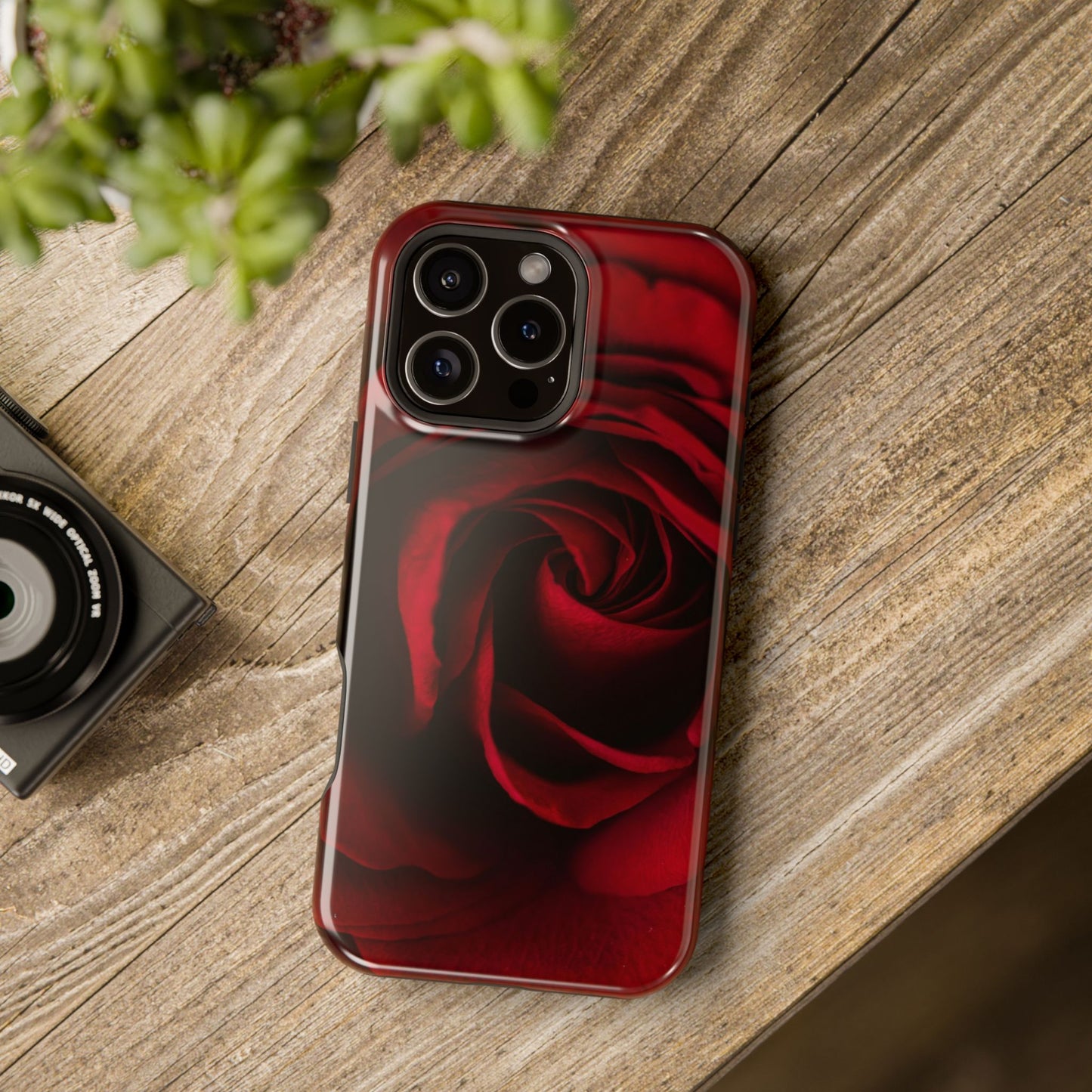 Rose Flower Nature MagSafe® iPhone Tough Case Dual Layer Robust
