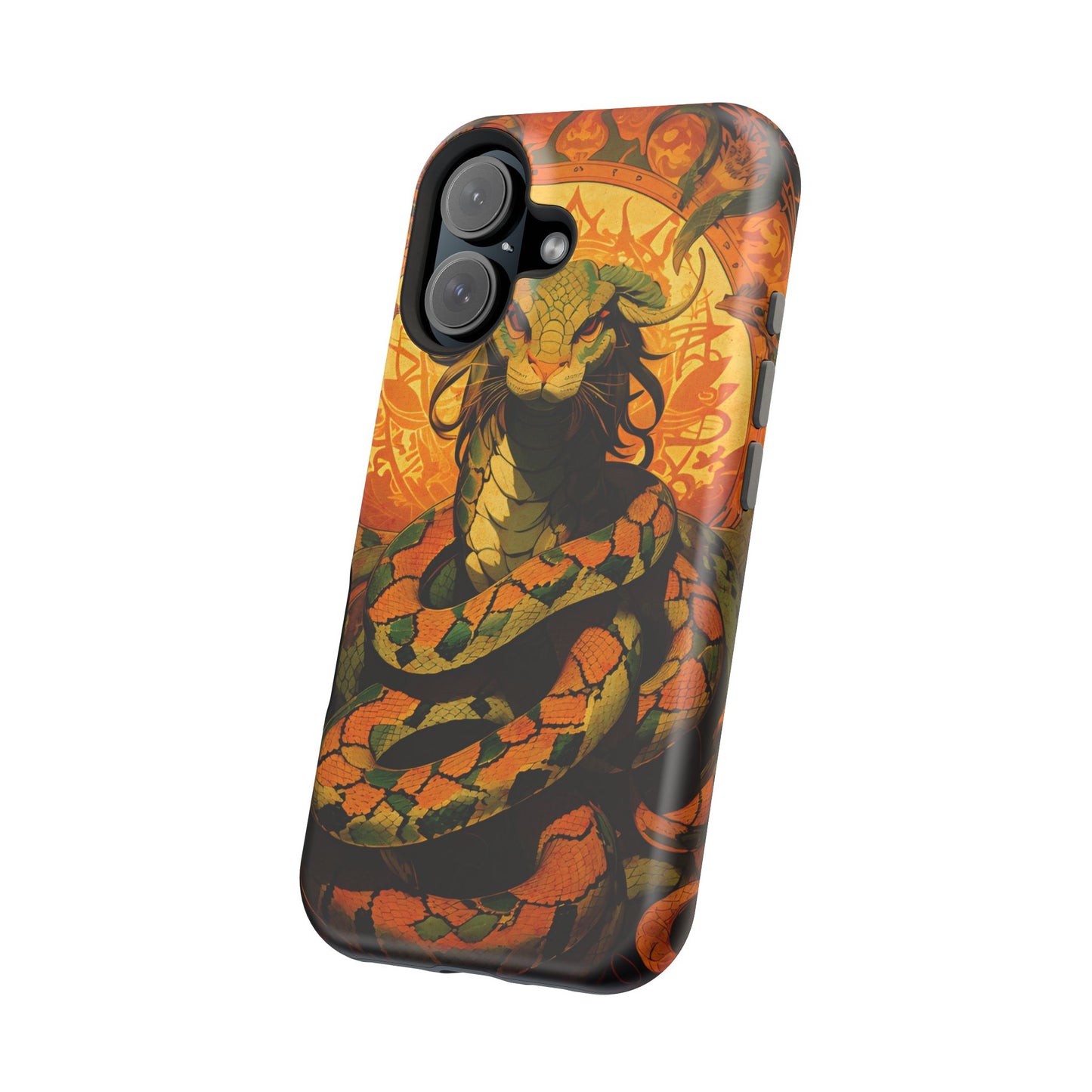 Serpent Art MagSafe® iPhone Tough Case Dual Layer Robust