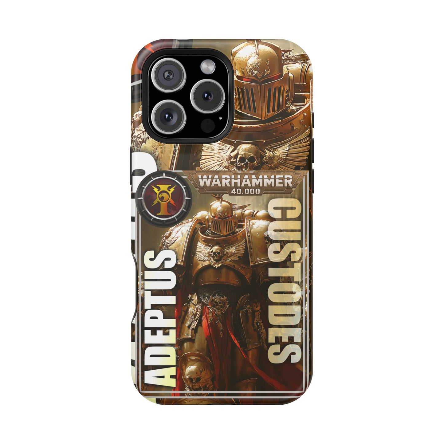 Warhammer Adeptus Custodes MagSafe® iPhone Tough Case Dual Layer Robust