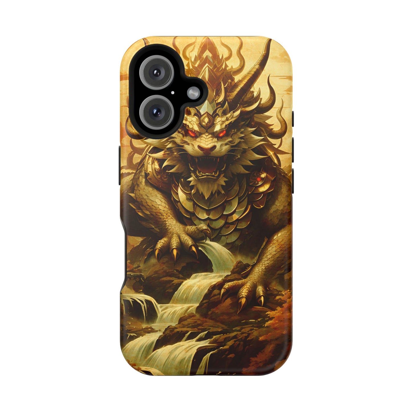 Dragon Art MagSafe® iPhone Tough Case Dual Layer Robust