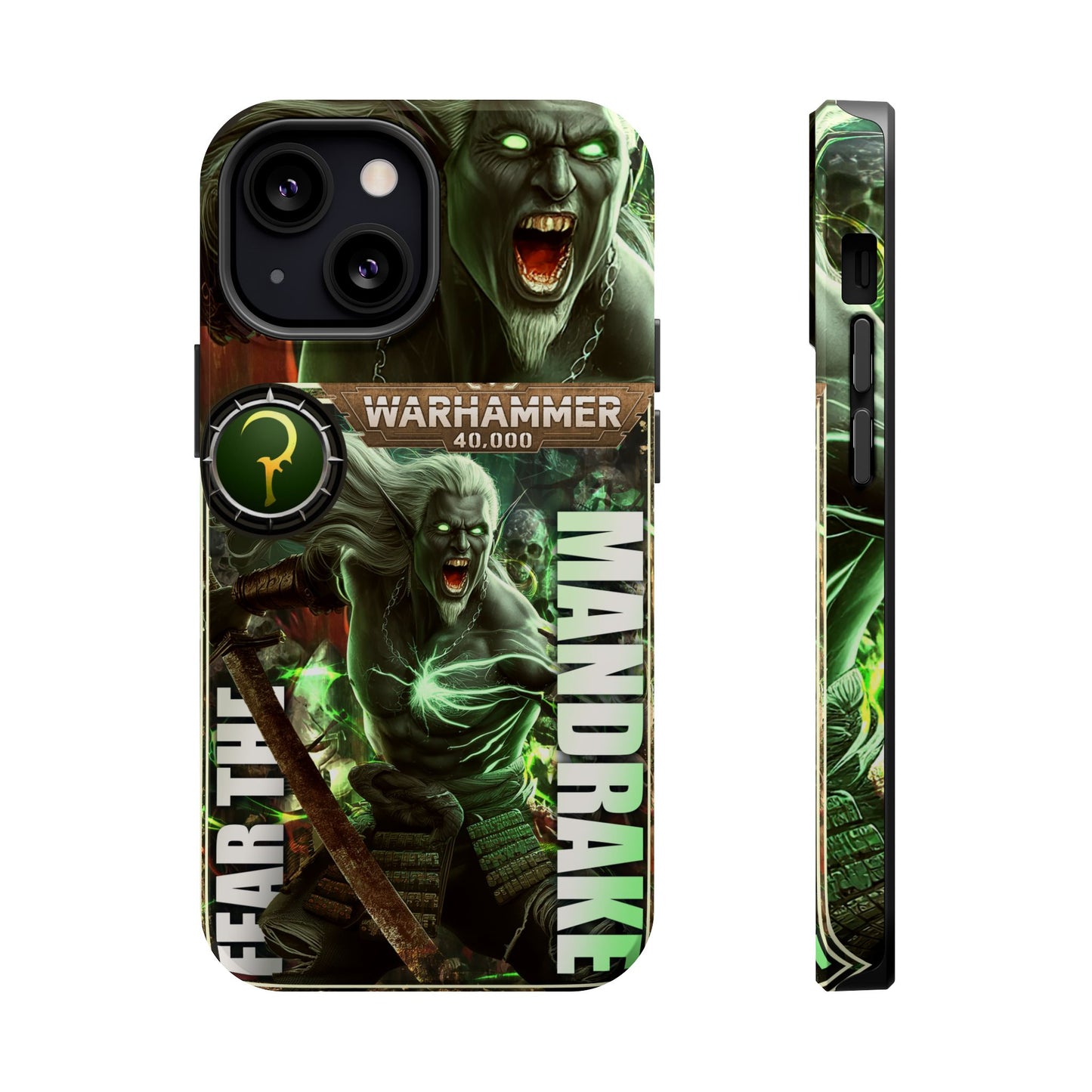 Warhamer Mandrake MagSafe® iPhone Tough Case Dual Layer Robust