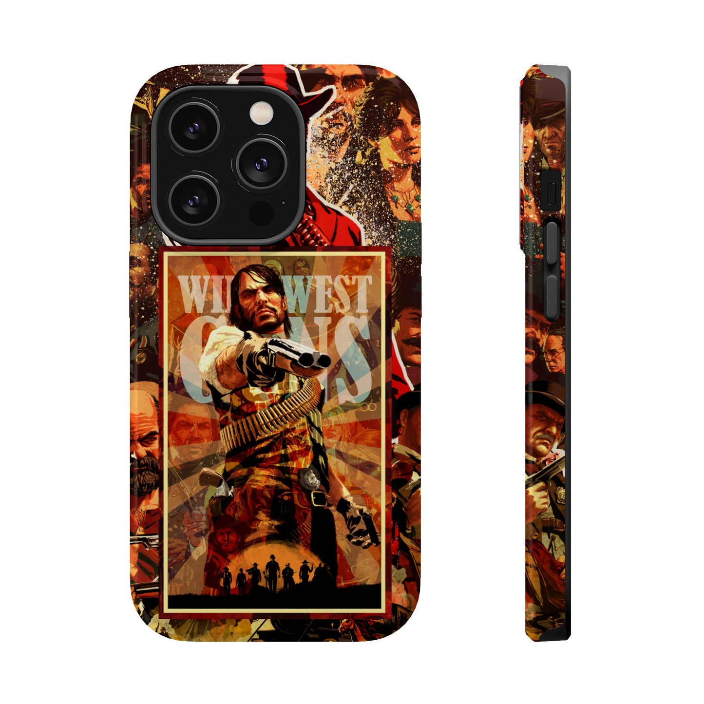 Red Dead Redemption MagSafe® iPhone Tough Case Dual Layer Robust