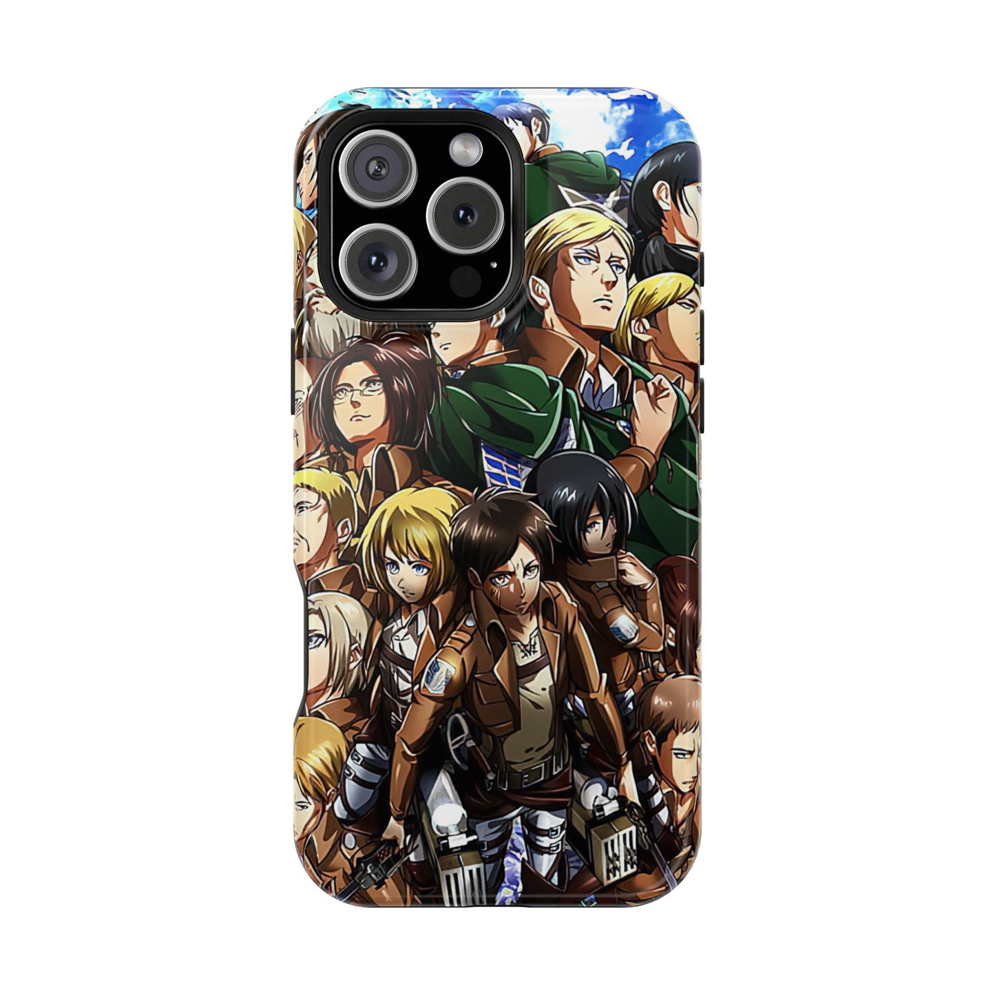 Attack on Titan MagSafe® iPhone Tough Case Dual Layer Robust