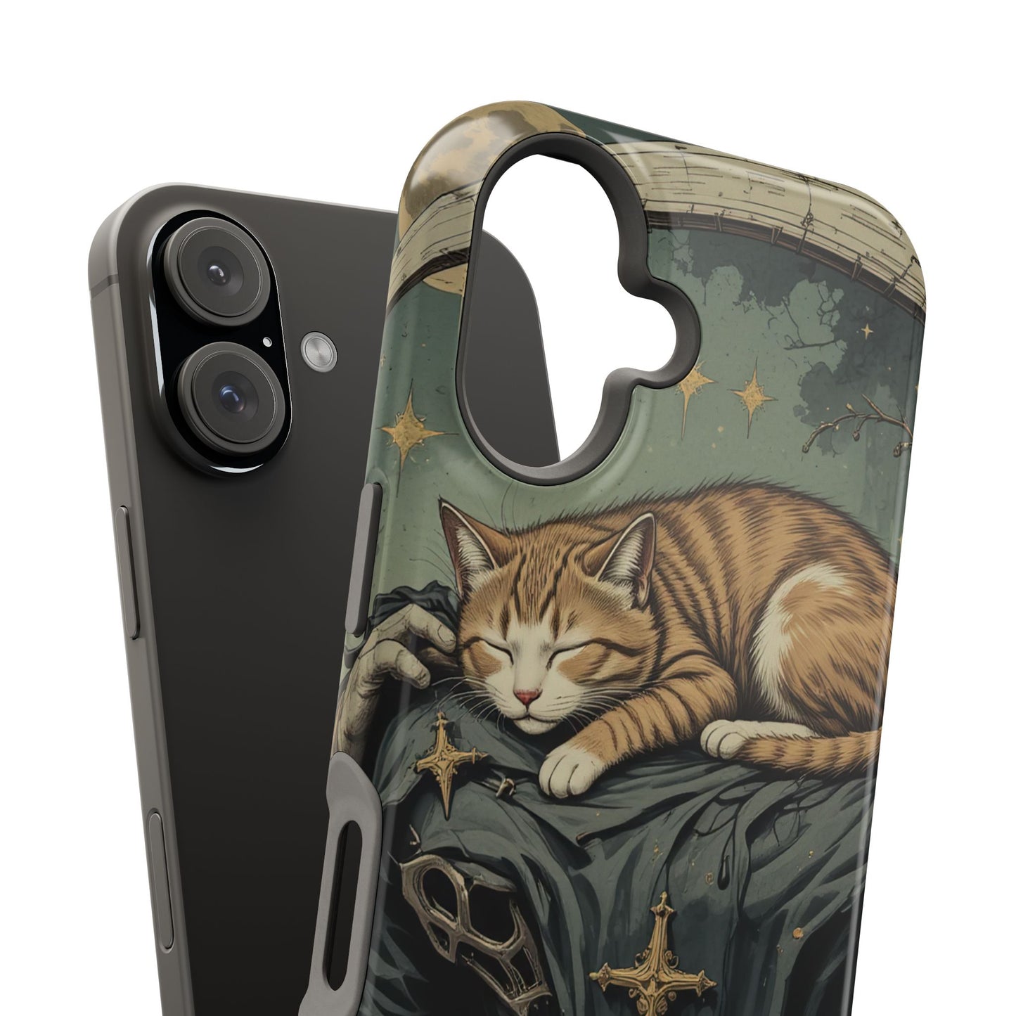 Cat of Death MagSafe® iPhone Tough Case Dual Layer Robust