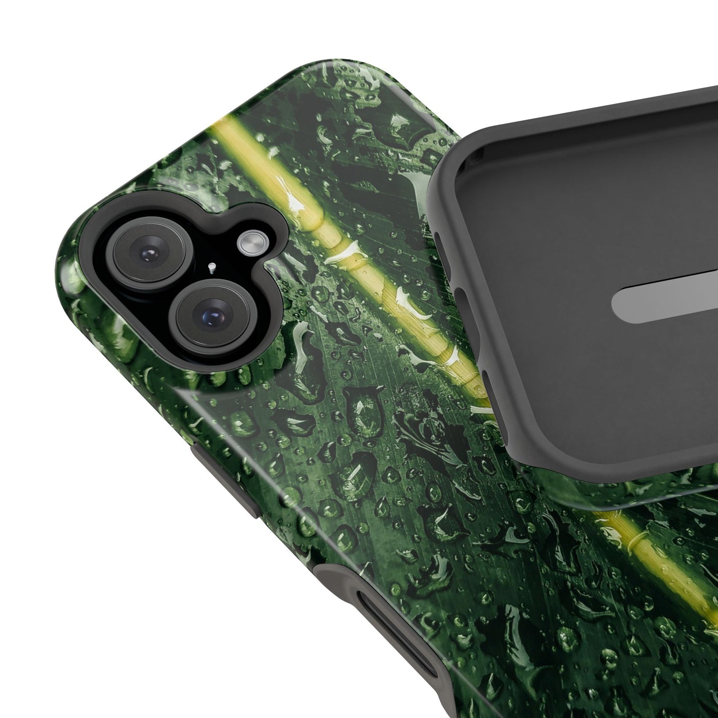 Leaf Marbles Nature MagSafe® iPhone Tough Case Dual Layer Robust