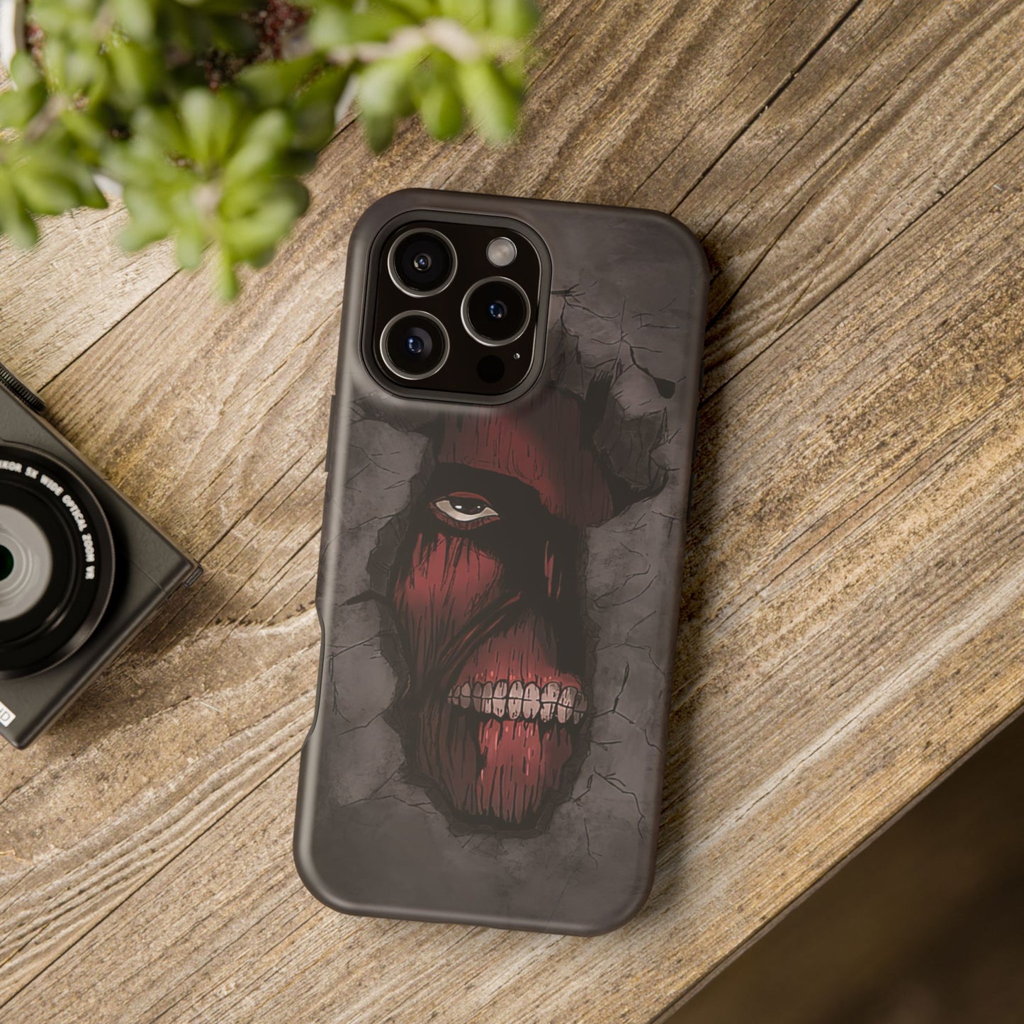 Attack on Titan MagSafe® iPhone Tough Case Dual Layer Robust