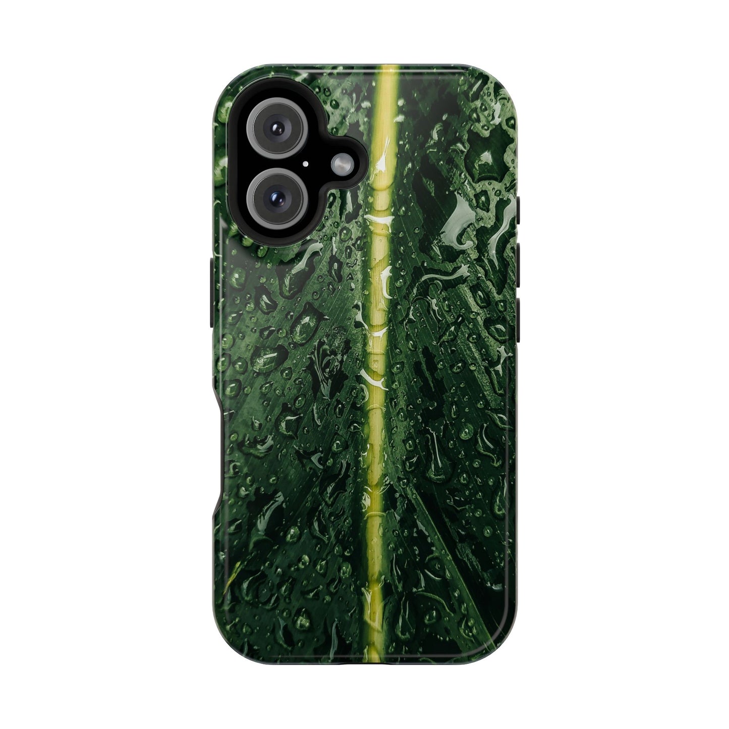 Leaf Marbles Nature MagSafe® iPhone Tough Case Dual Layer Robust