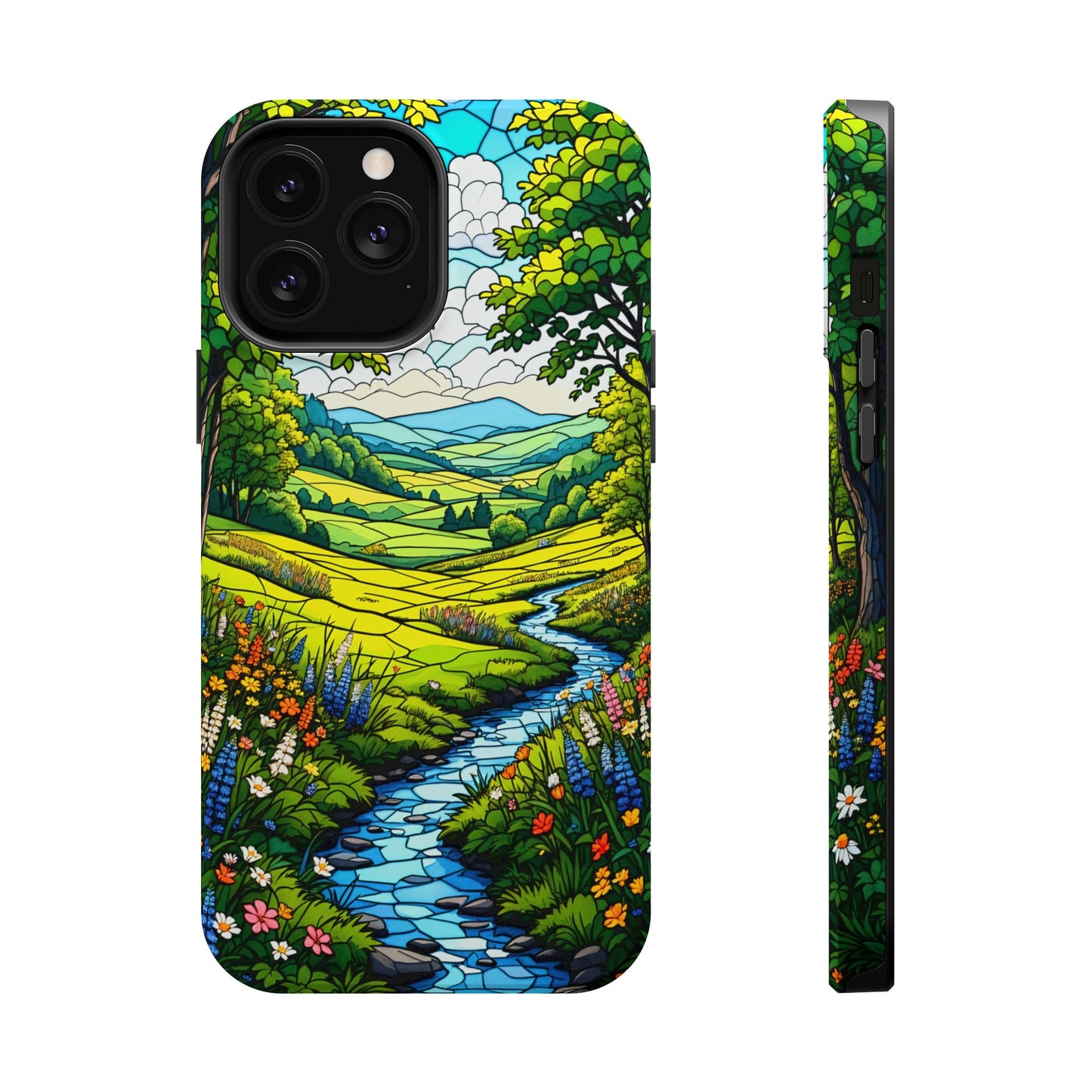 Art Nature MagSafe® iPhone Tough Case Dual Layer Robust
