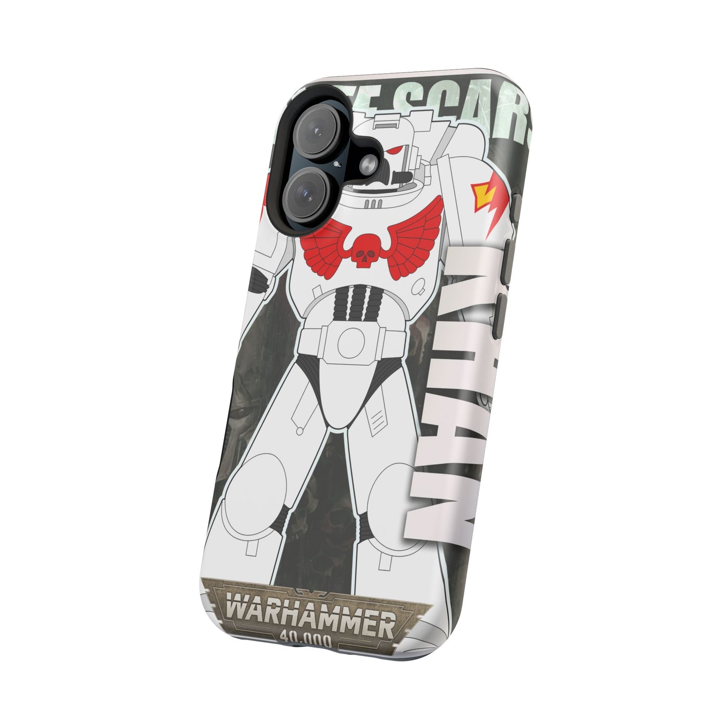 Warhammer White Scars MagSafe® iPhone Tough Case Dual Layer Robust