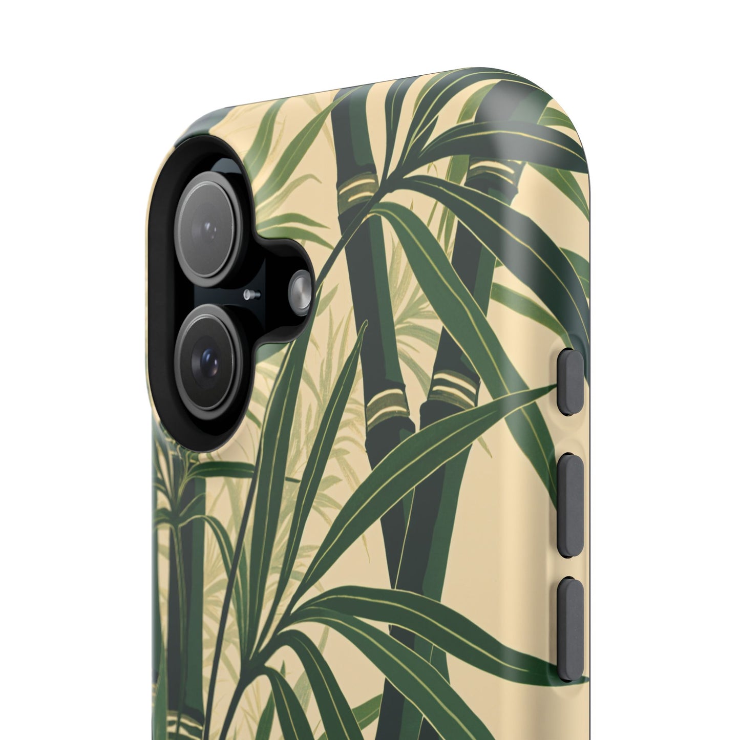 Bamboo Nature MagSafe® iPhone Tough Case Dual Layer Robust