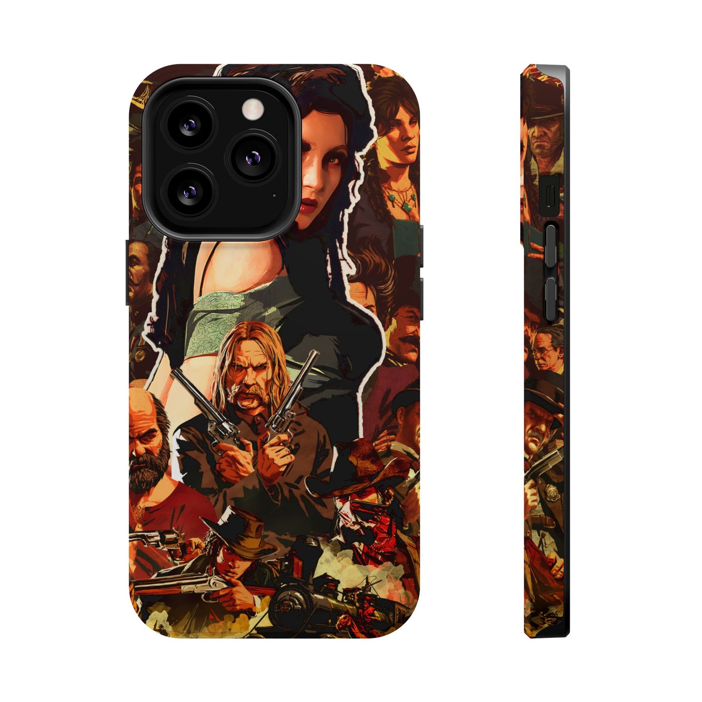 Red Dead Redemption MagSafe® iPhone Tough Case Dual Layer Robust
