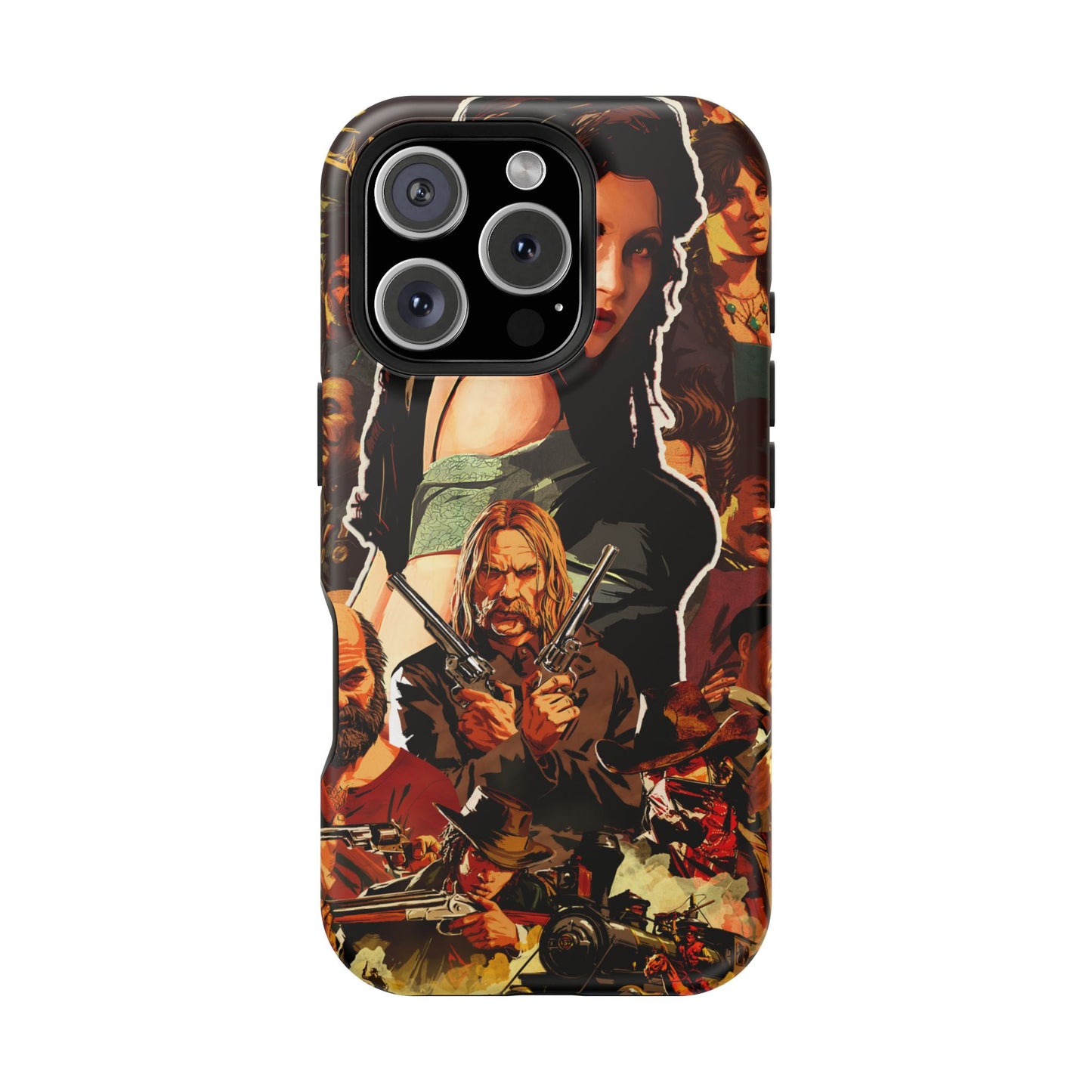Red Dead Redemption MagSafe® iPhone Tough Case Dual Layer Robust