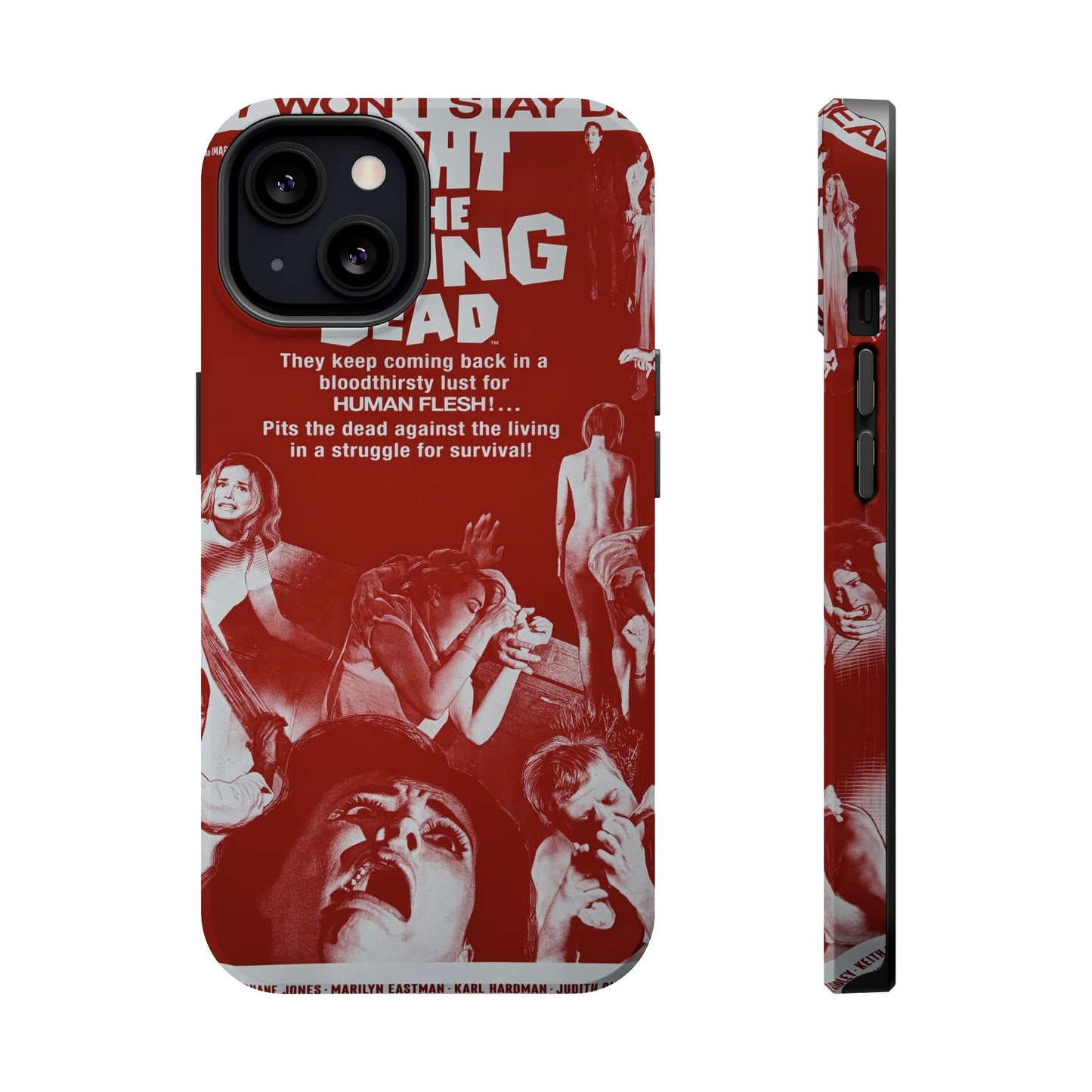 Night of the Living Dead MagSafe® iPhone Tough Case Dual Layer Robust