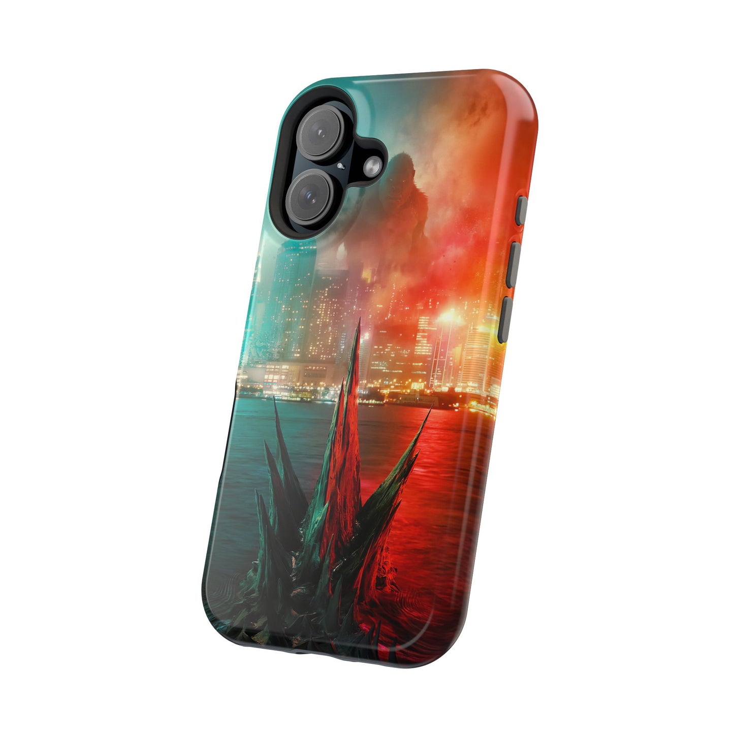 Godzilla Vs Kong MagSafe® iPhone Tough Case Dual Layer Robust