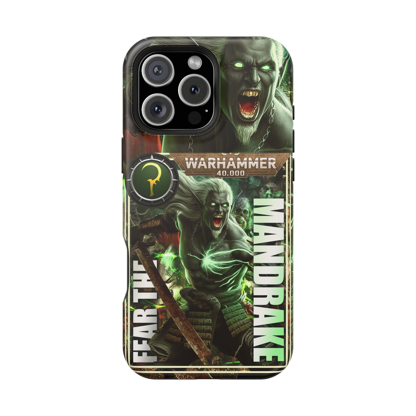Warhamer Mandrake MagSafe® iPhone Tough Case Dual Layer Robust