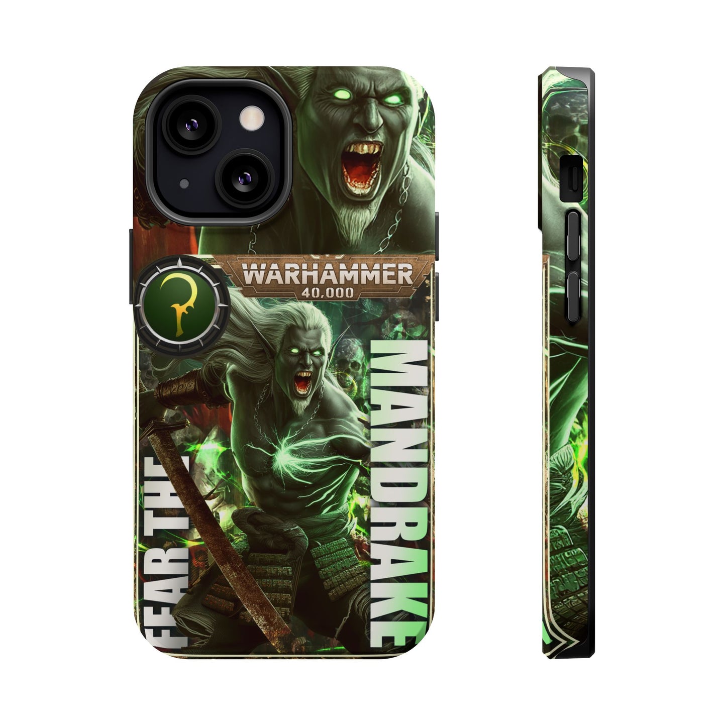 Warhamer Mandrake MagSafe® iPhone Tough Case Dual Layer Robust