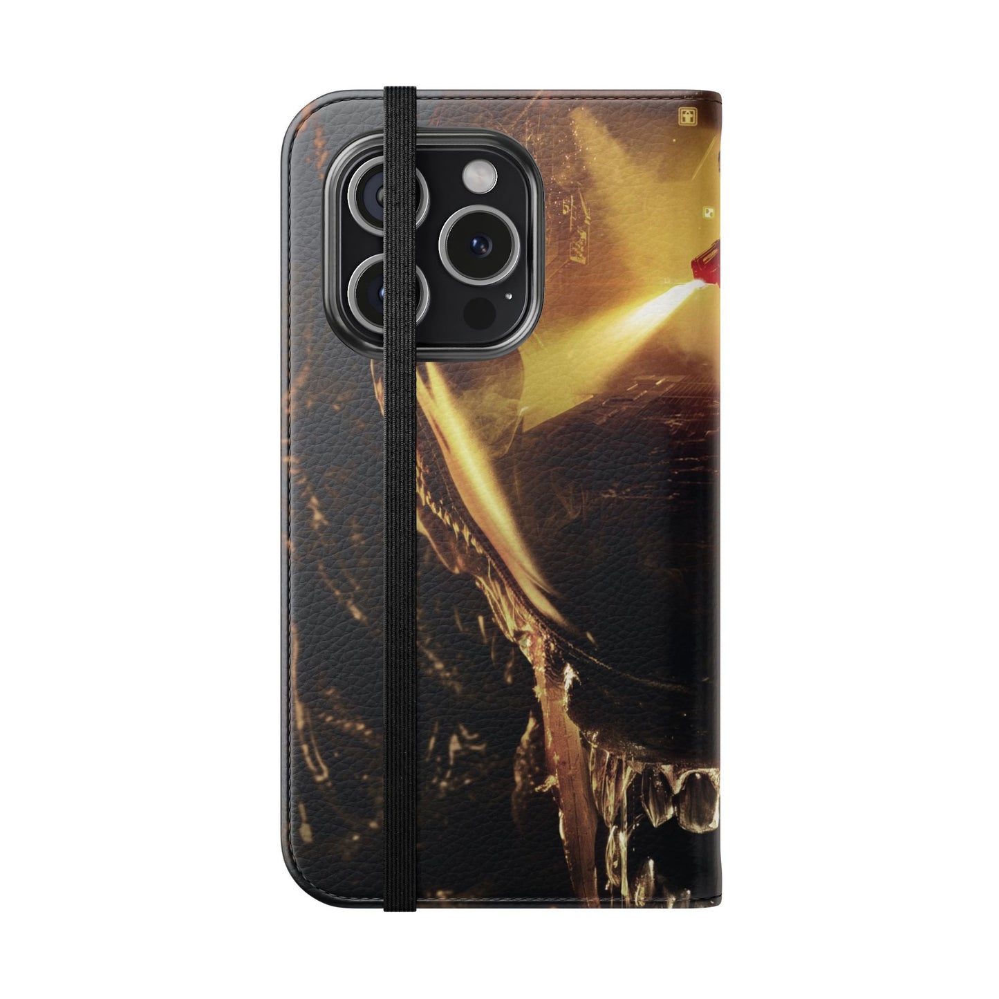 Alien iPhone & Samsung Flip Case