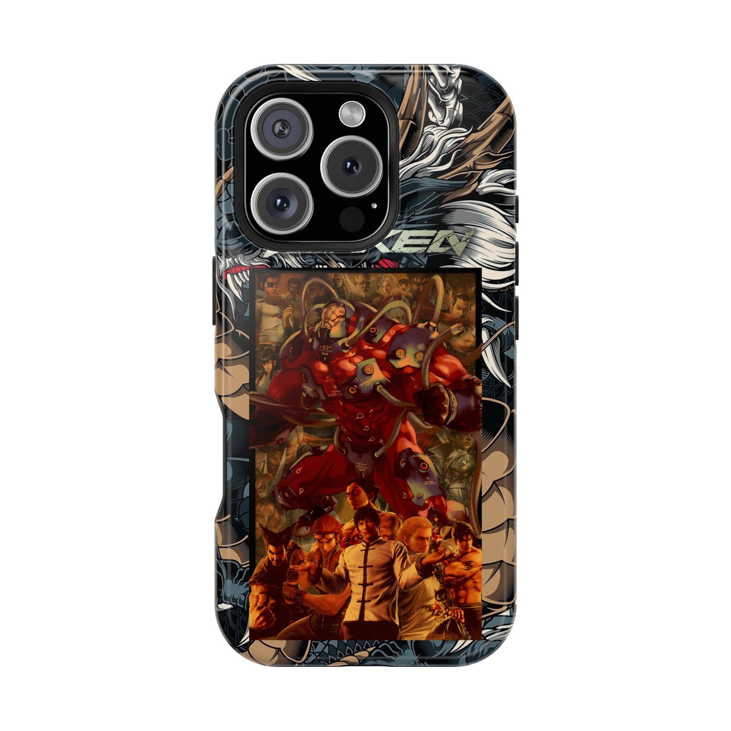 Tekken MagSafe® iPhone Tough Case Dual Layer Robust