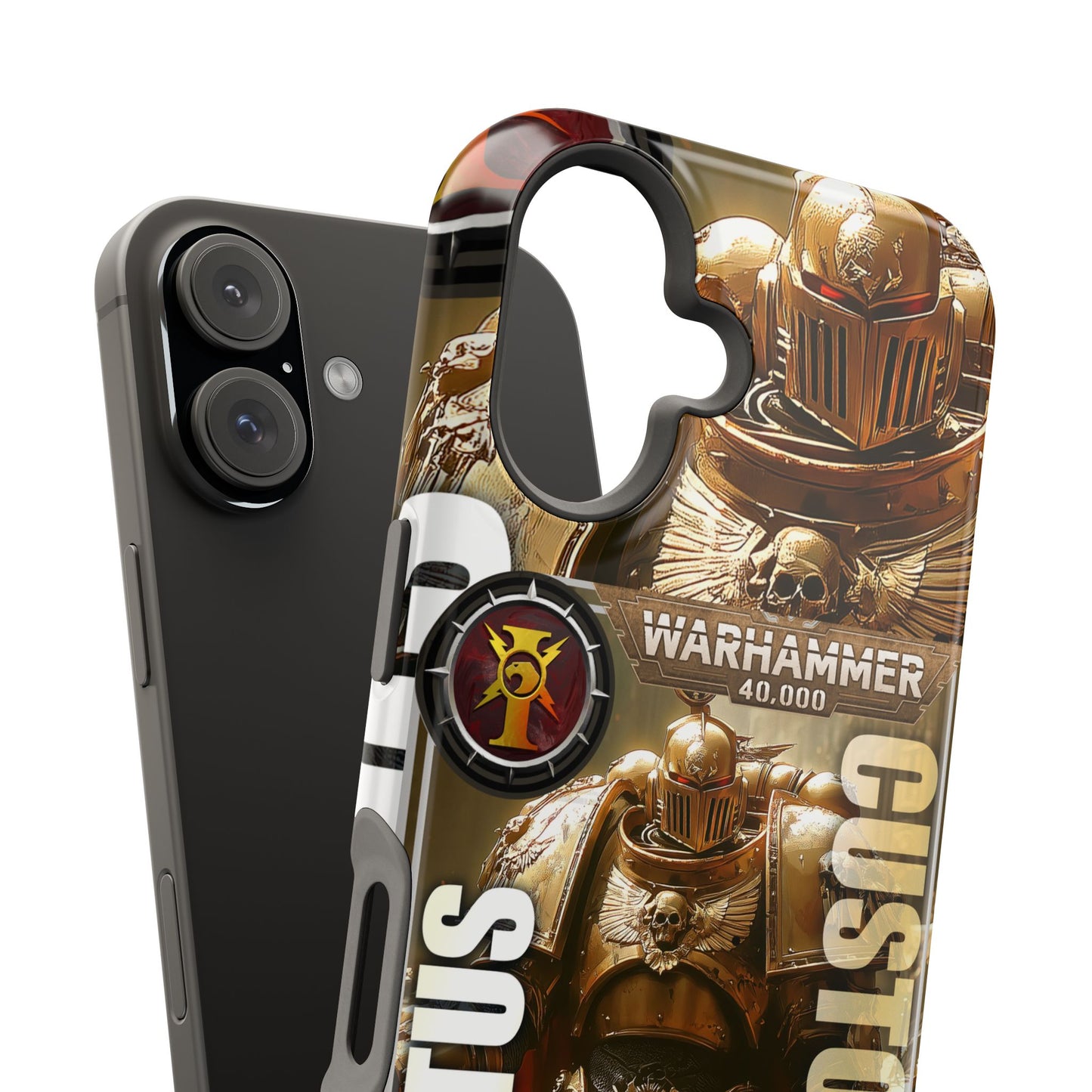 Warhammer Adeptus Custodes MagSafe® iPhone Tough Case Dual Layer Robust