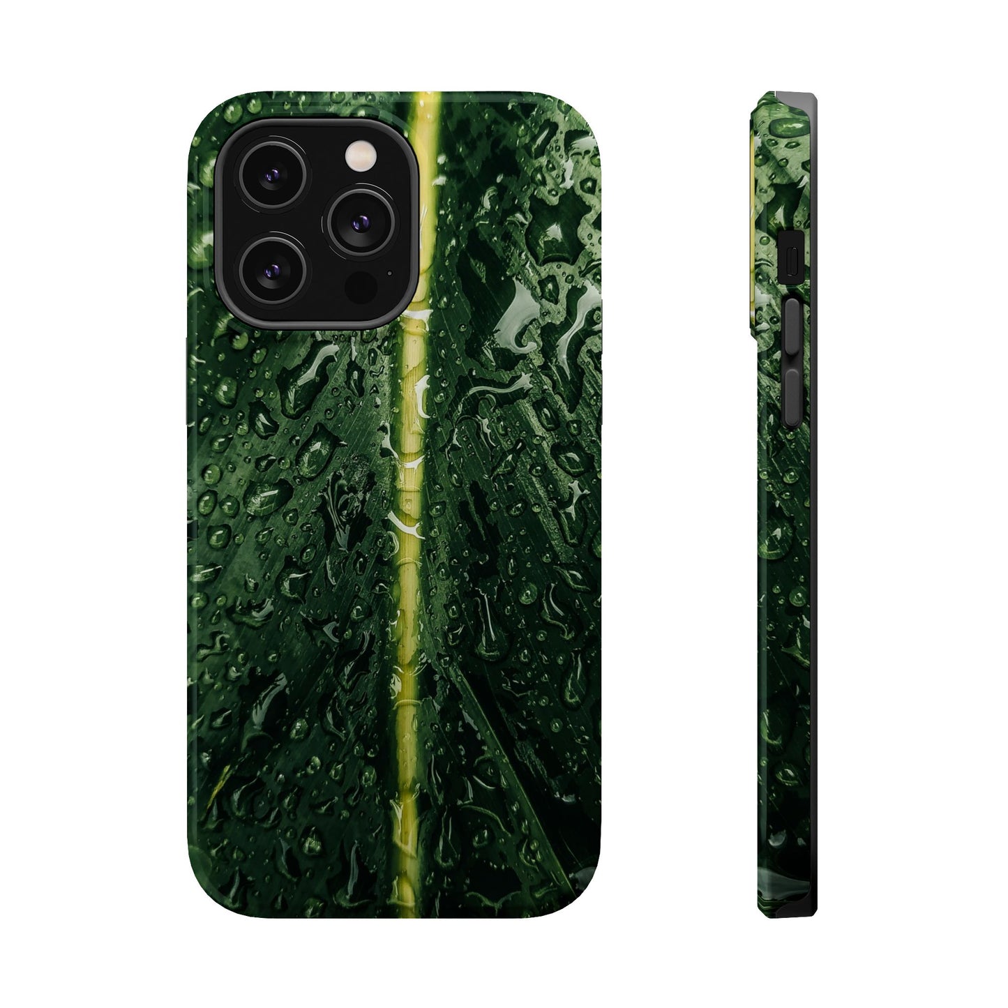 Leaf Marbles Nature MagSafe® iPhone Tough Case Dual Layer Robust