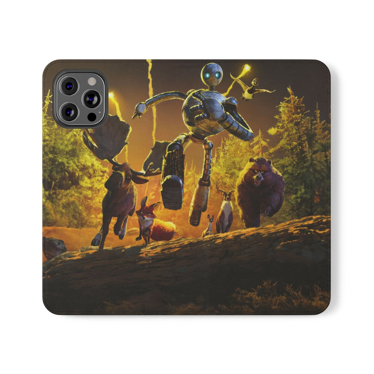Wild Robot Flip Case for iPhone & Samsung | PhoneMags