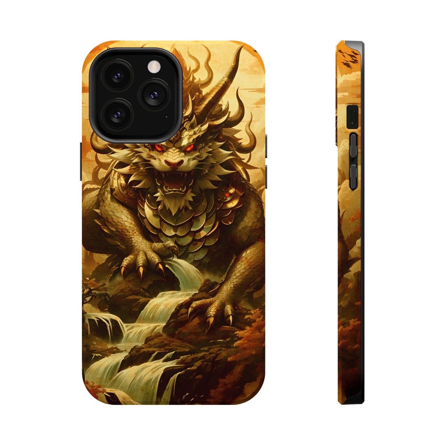 Dragon Art MagSafe® iPhone Tough Case Dual Layer Robust