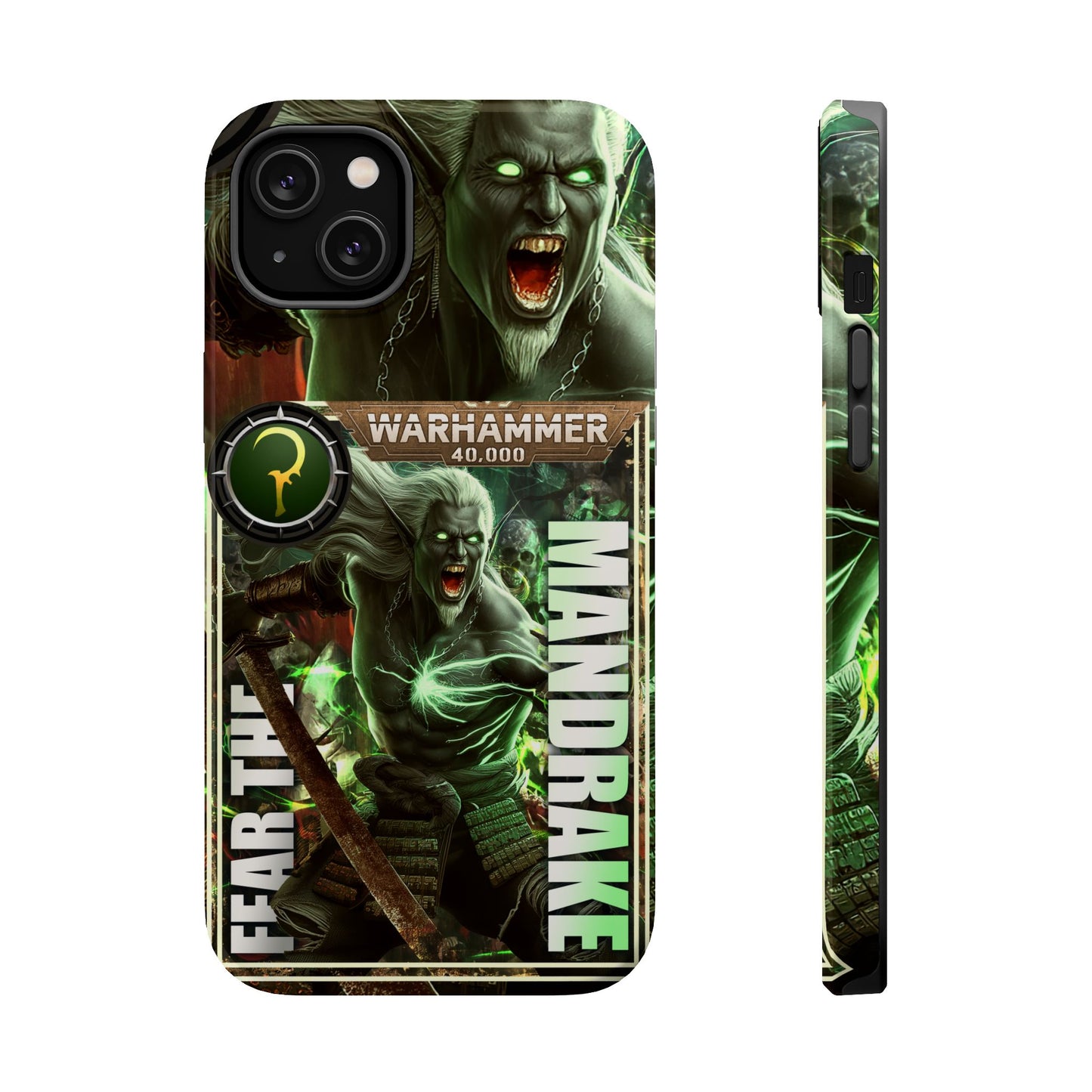Warhamer Mandrake MagSafe® iPhone Tough Case Dual Layer Robust