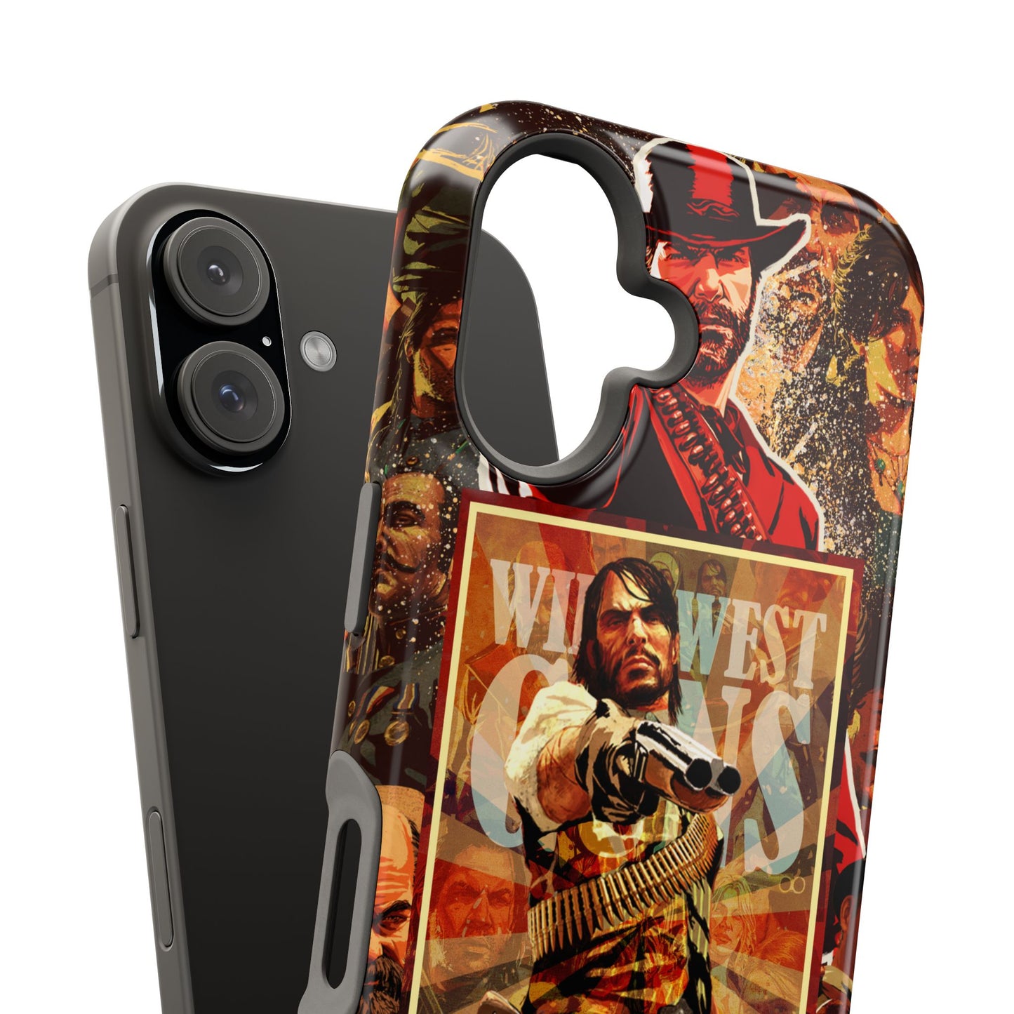 Red Dead Redemption MagSafe® iPhone Tough Case Dual Layer Robust