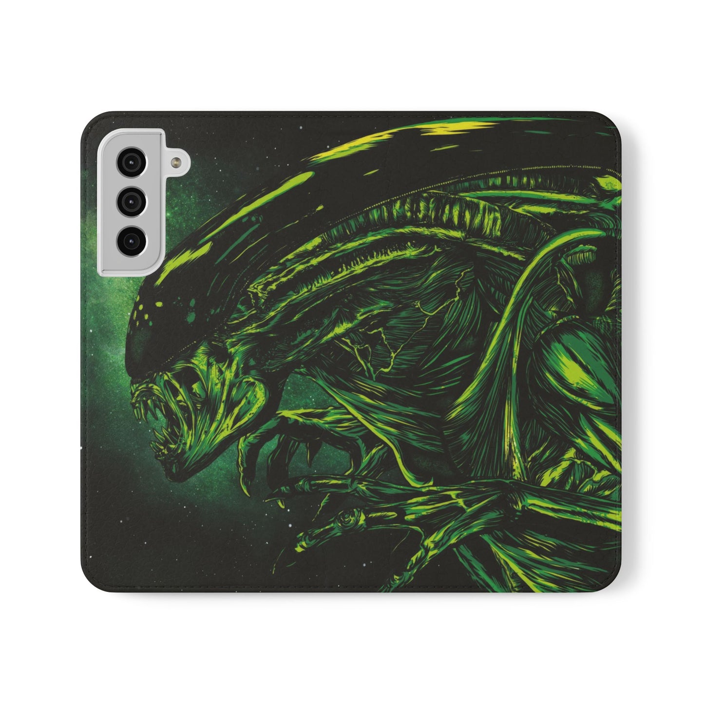 Alien Flip Case for iPhone & Samsung | PhoneMags