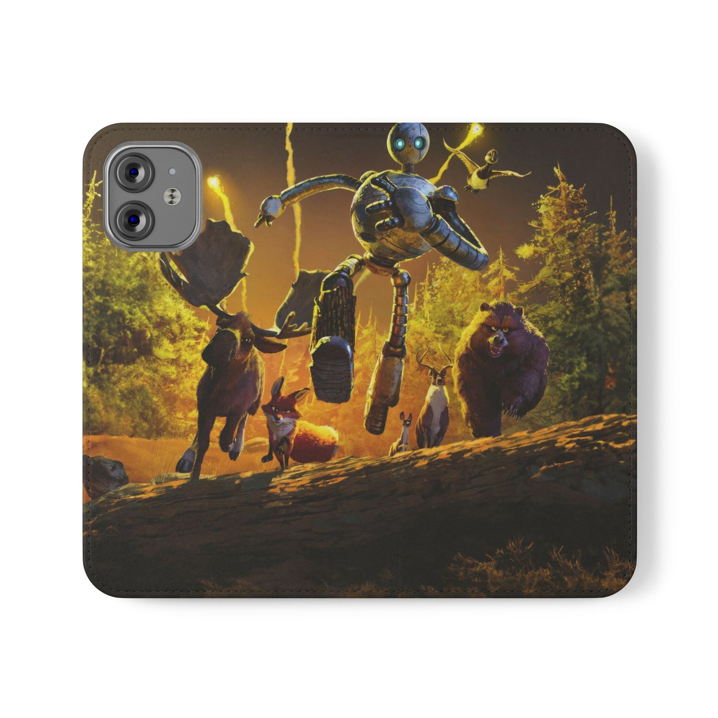 Wild Robot Flip Case for iPhone & Samsung | PhoneMags