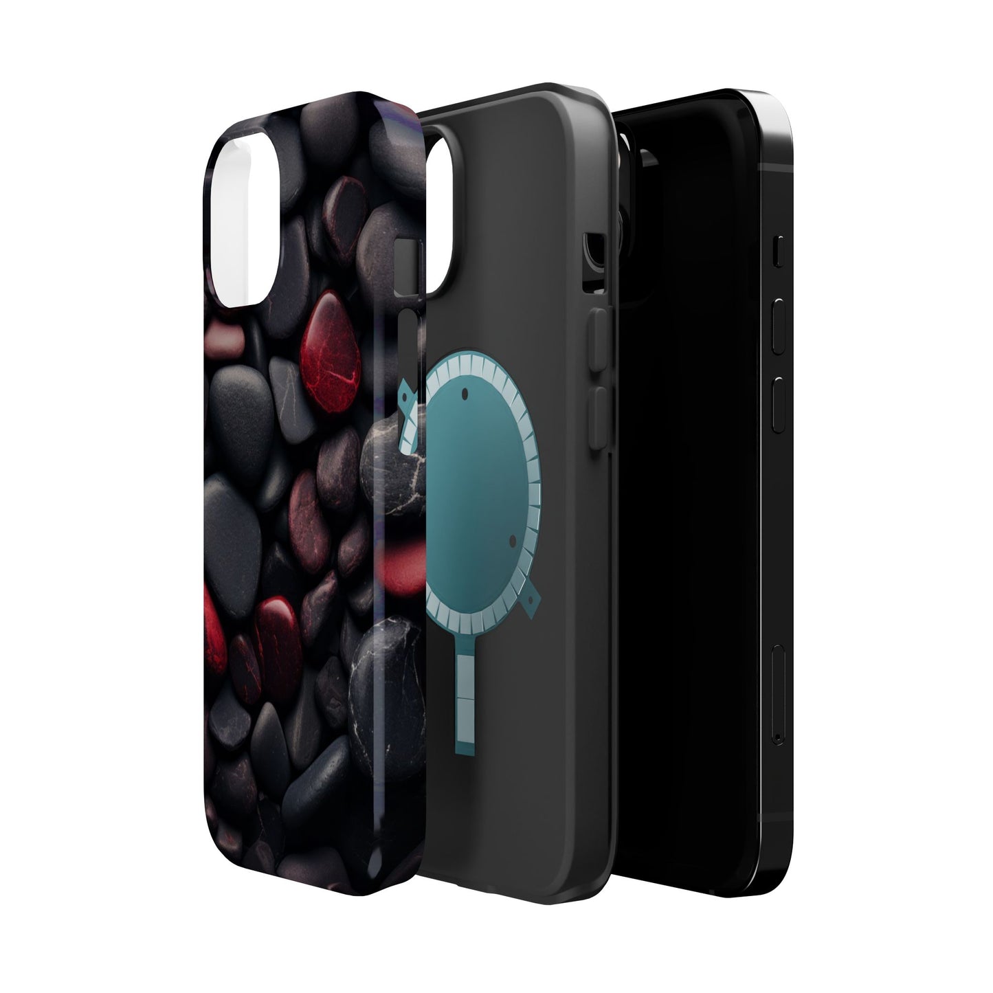 Marbles Nature MagSafe® iPhone Tough Case Dual Layer Robust
