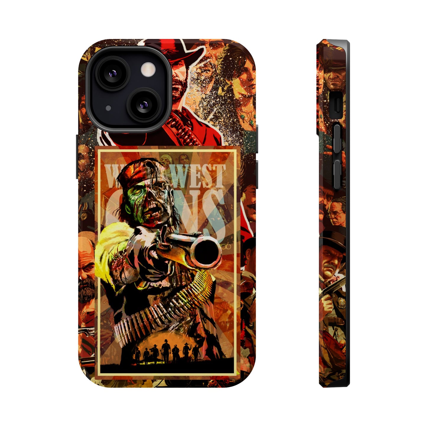 Red Dead Redemption MagSafe® iPhone Tough Case Dual Layer Robust