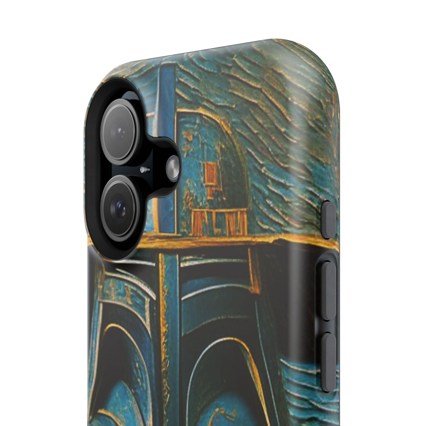 Mandalorian Art MagSafe® iPhone Tough Case Dual Layer Robust