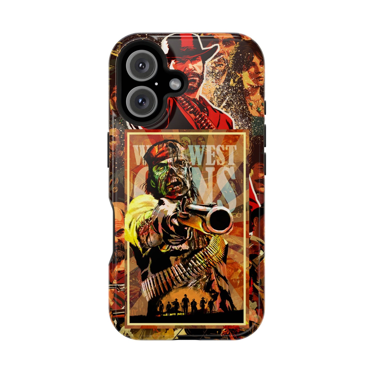 Red Dead Redemption MagSafe® iPhone Tough Case Dual Layer Robust