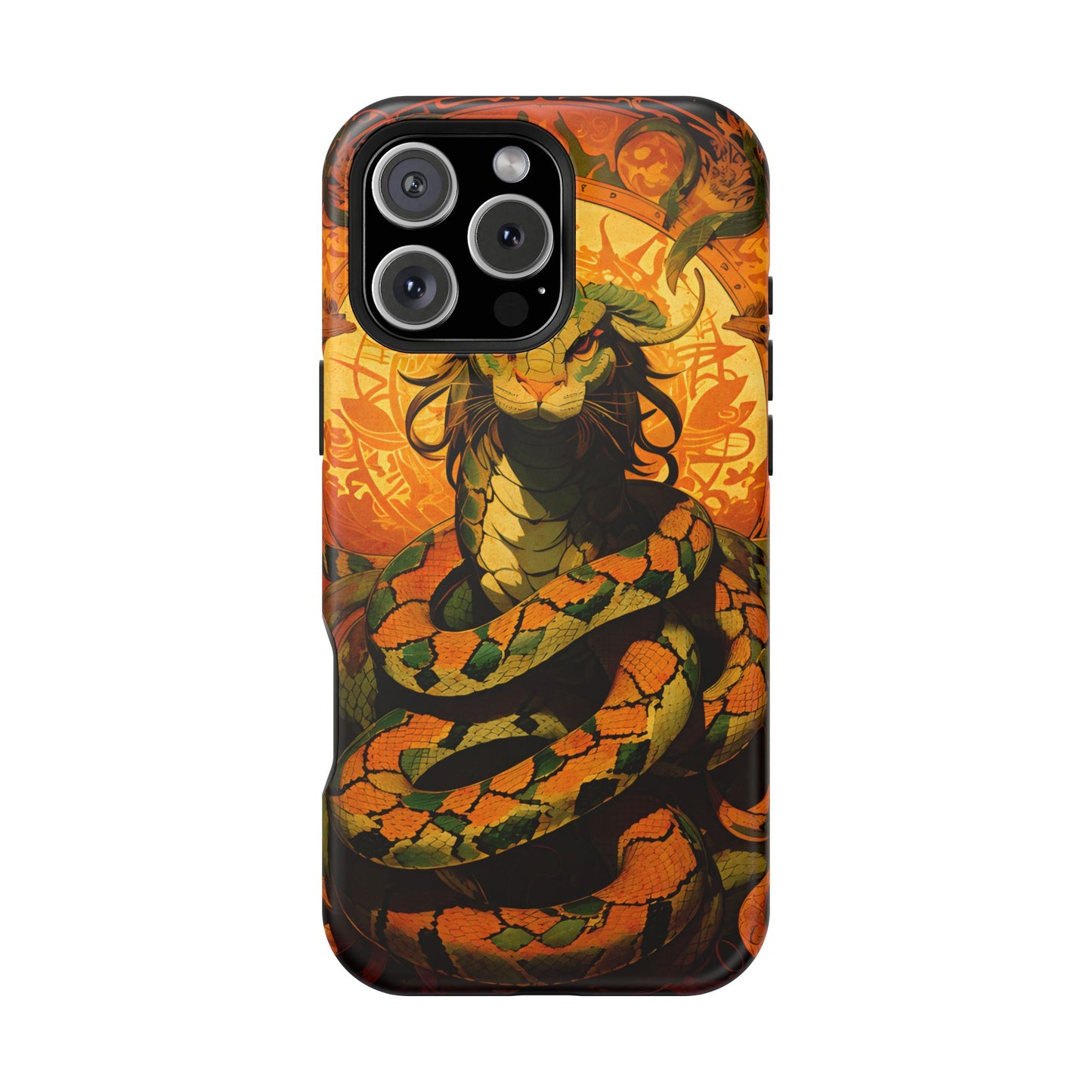 Serpent Art MagSafe® iPhone Tough Case Dual Layer Robust