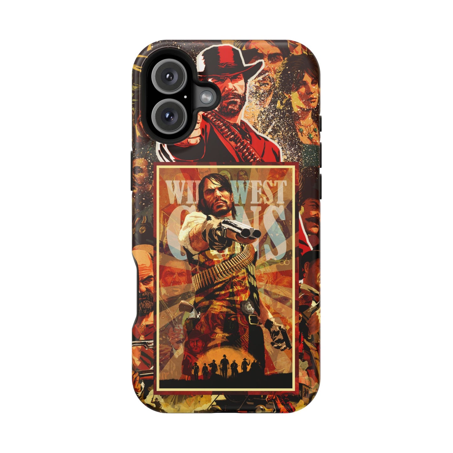 Red Dead Redemption MagSafe® iPhone Tough Case Dual Layer Robust