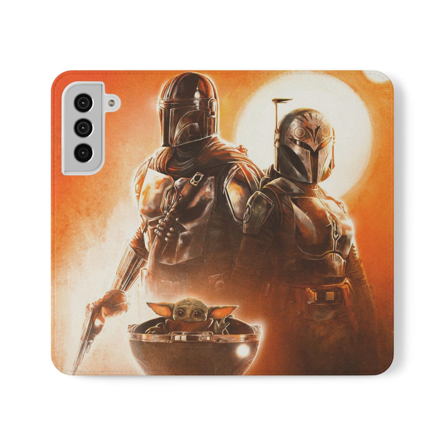 Mandalorian iPhone & Samsung Flip Case | PhoneMags