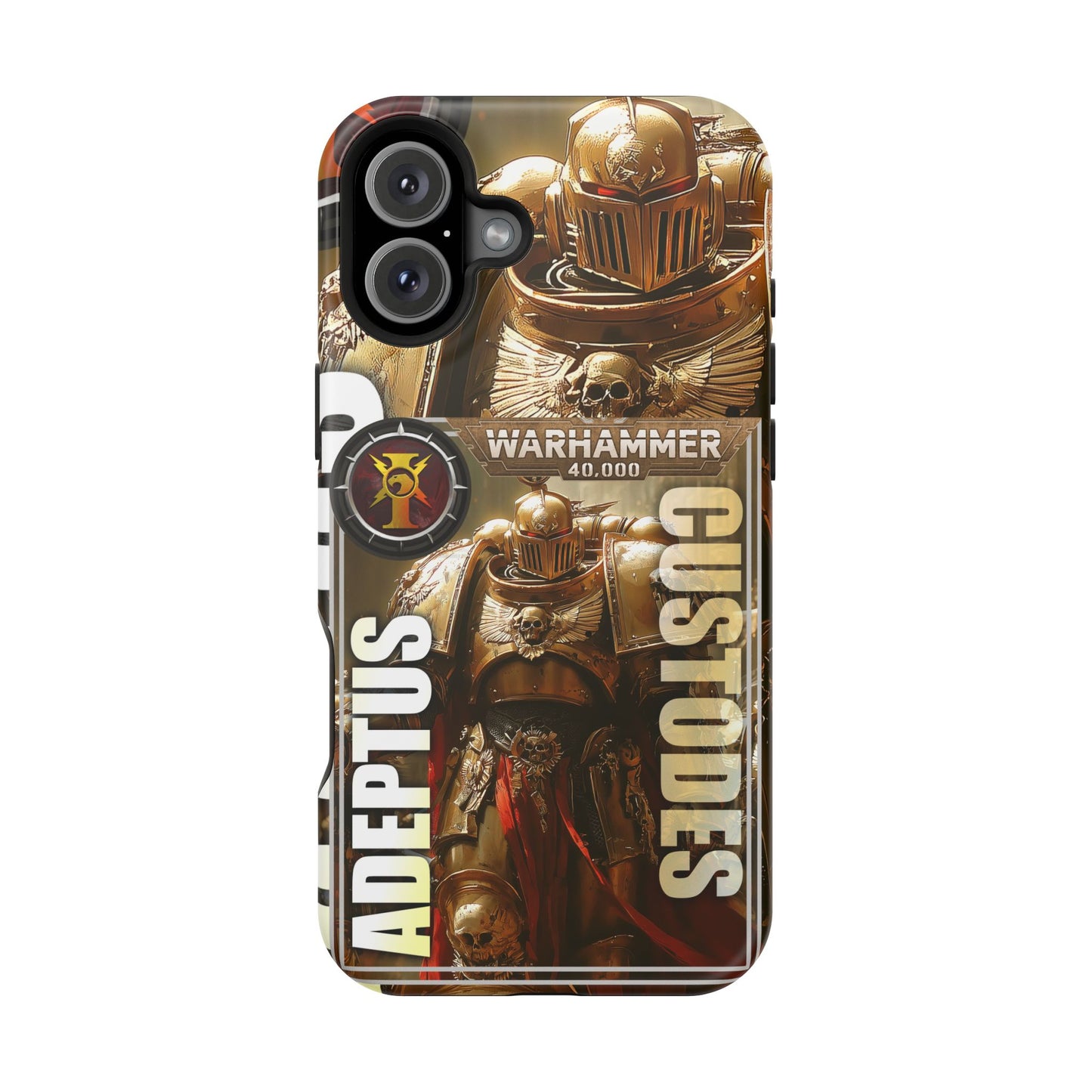 Warhammer Adeptus Custodes MagSafe® iPhone Tough Case Dual Layer Robust
