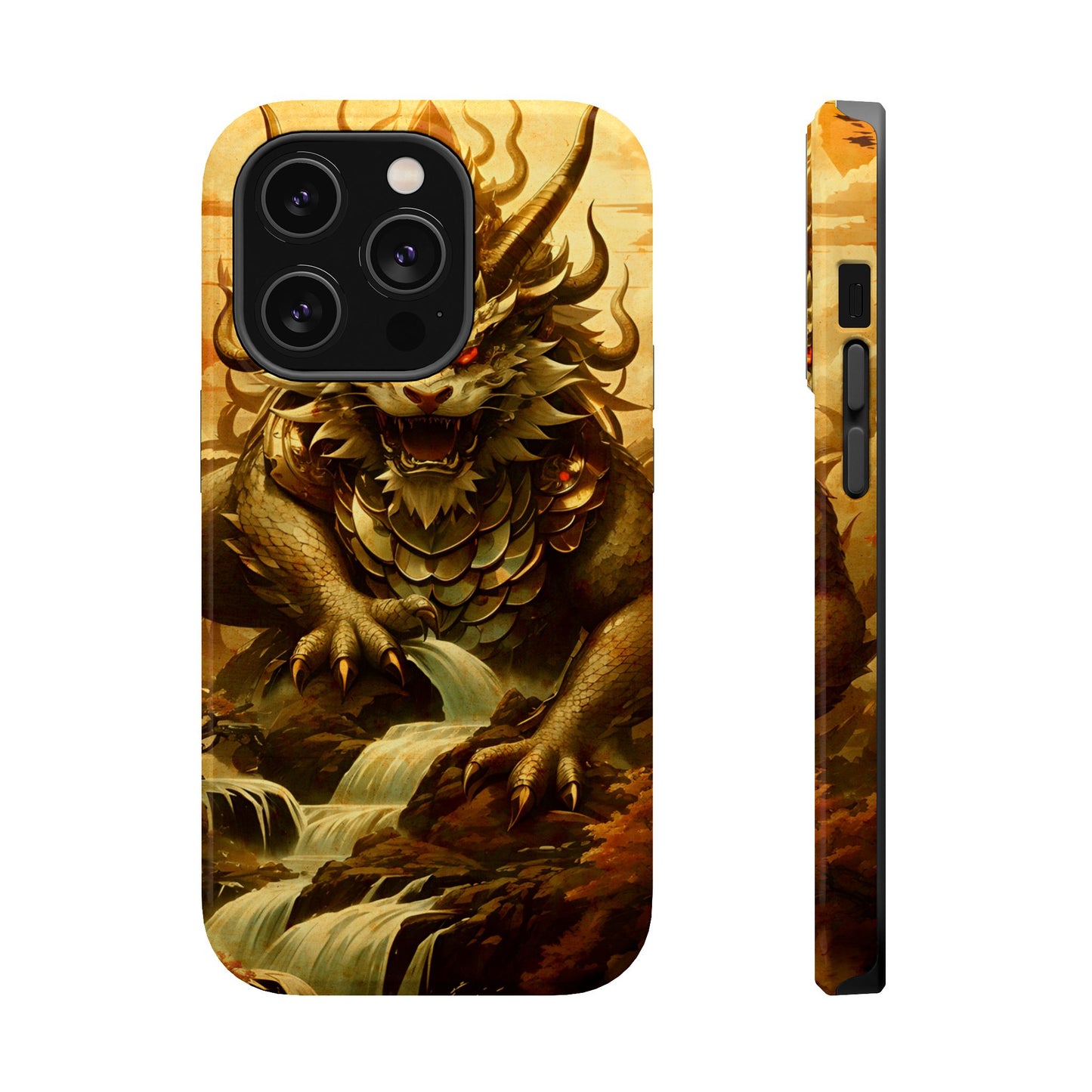 Dragon Art MagSafe® iPhone Tough Case Dual Layer Robust