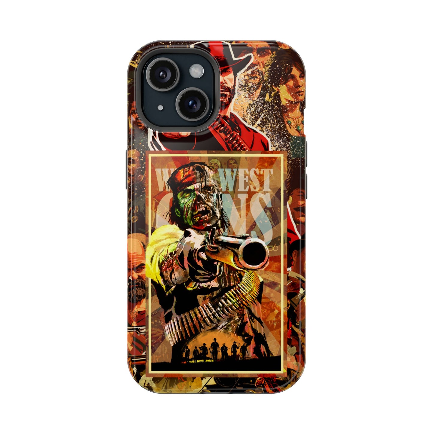 Red Dead Redemption MagSafe® iPhone Tough Case Dual Layer Robust