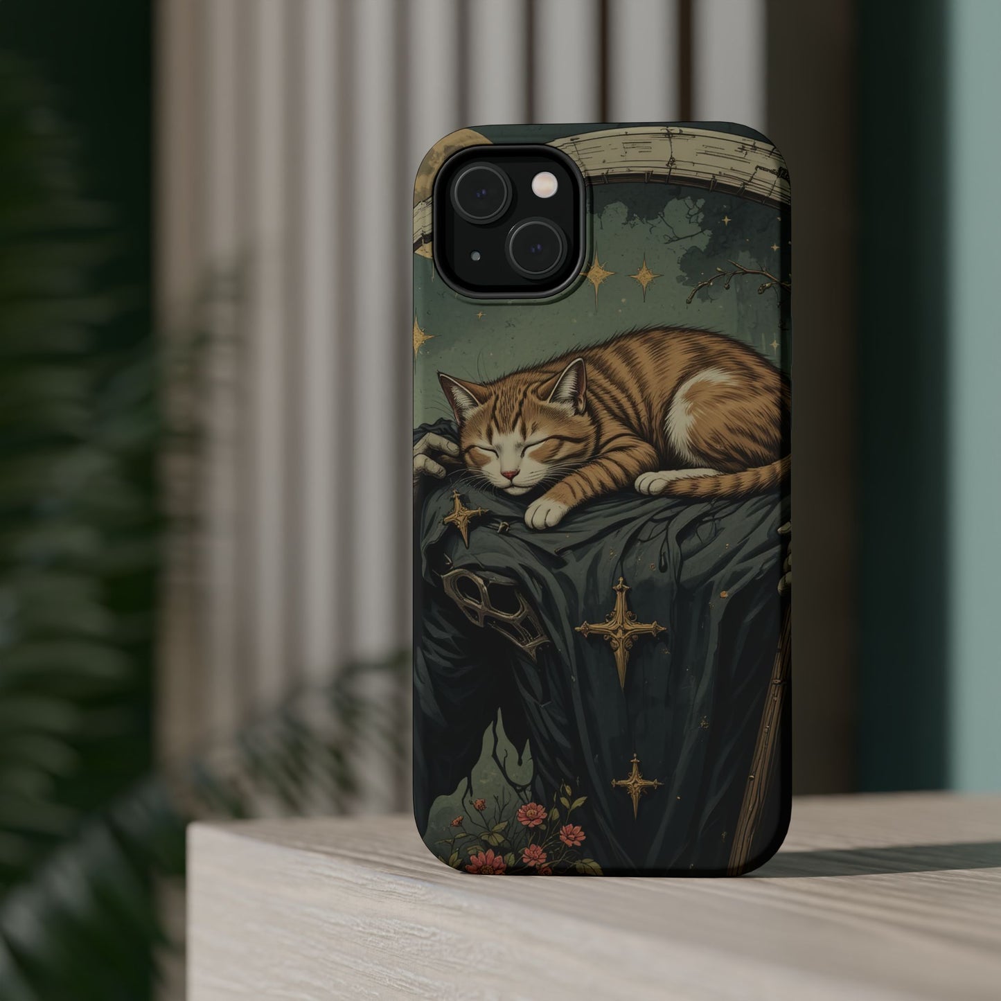 Cat of Death MagSafe® iPhone Tough Case Dual Layer Robust