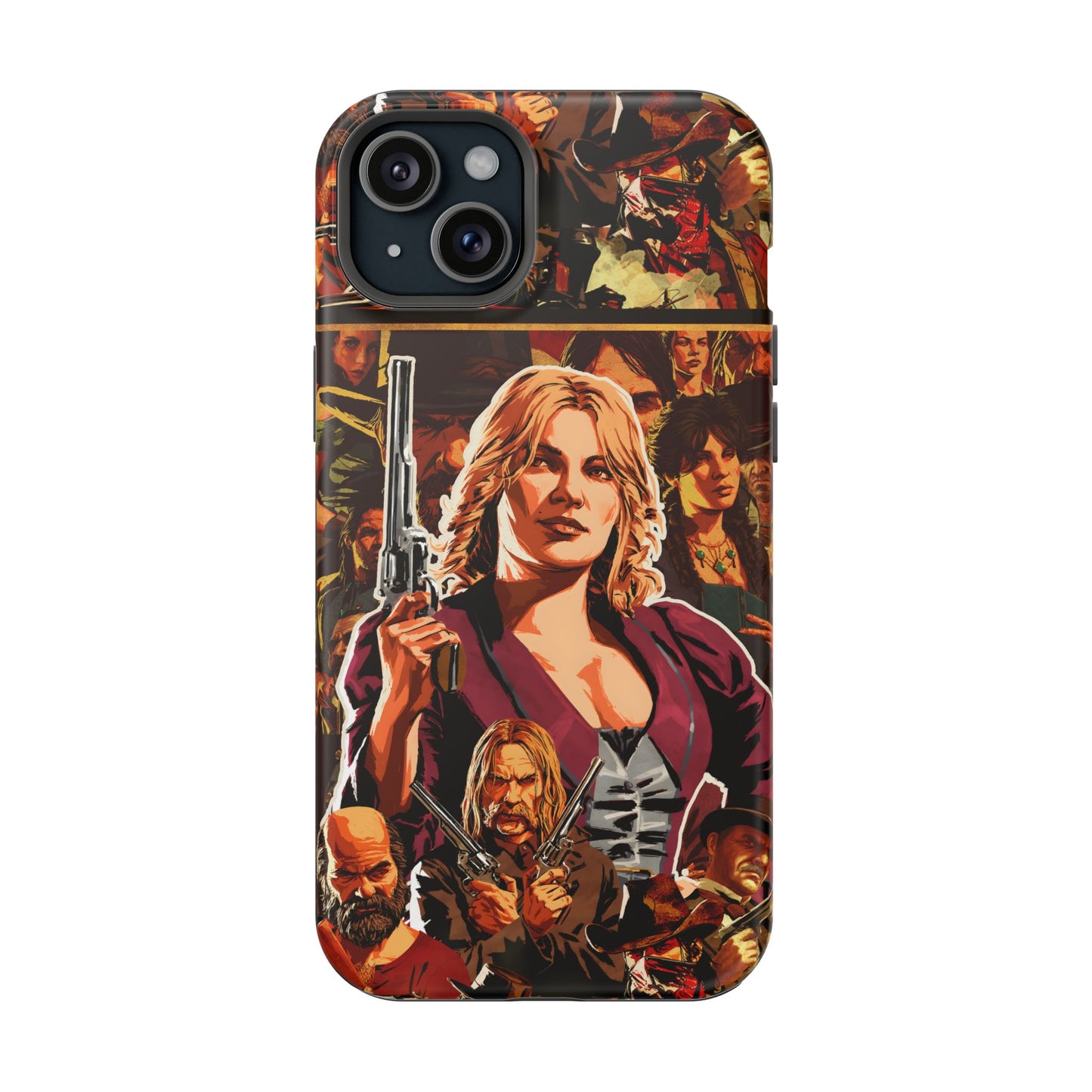 Red Dead Redemption MagSafe® iPhone Tough Case Dual Layer Robust