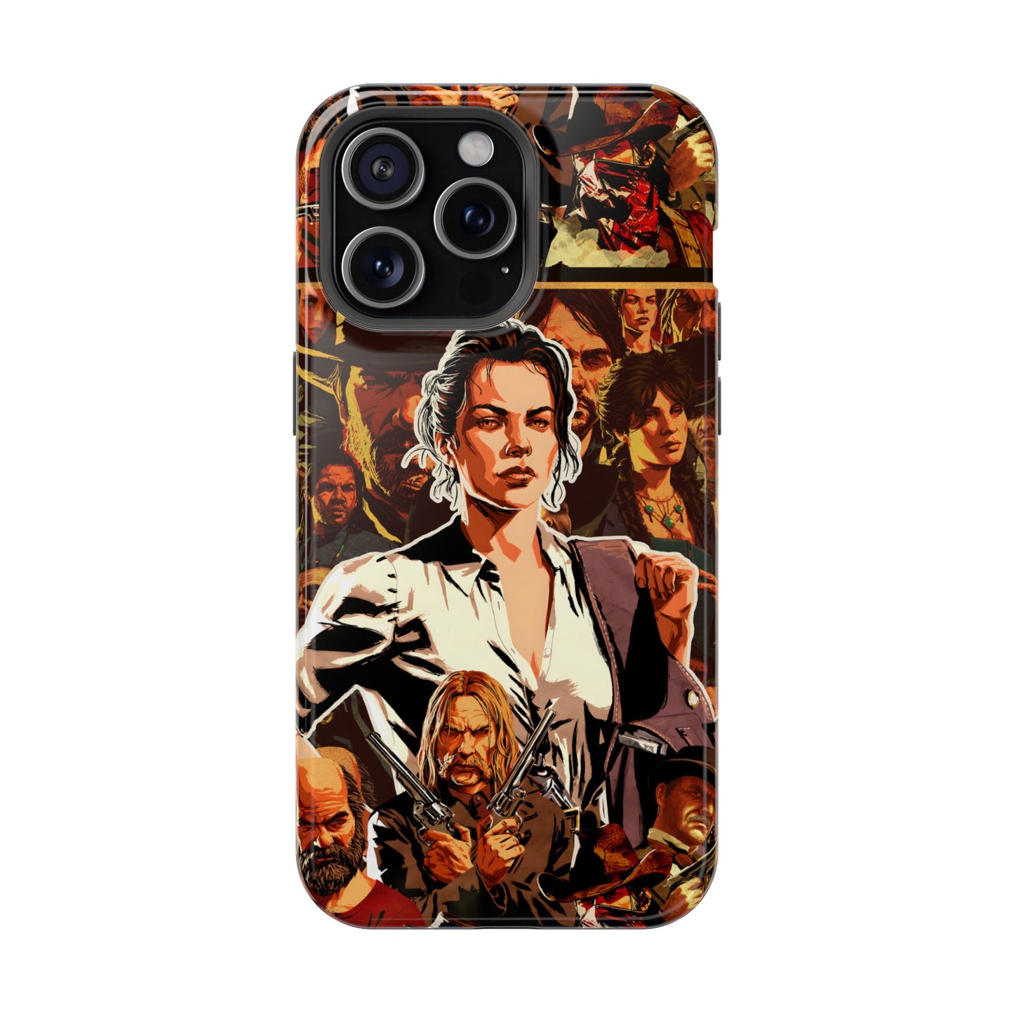 Red Dead Redemption MagSafe® iPhone Tough Case Dual Layer Robust