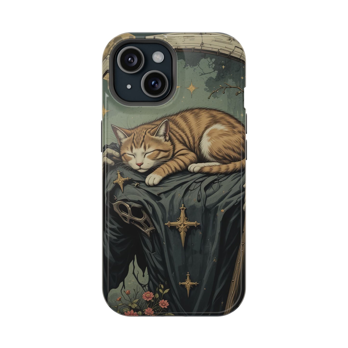 Cat of Death MagSafe® iPhone Tough Case Dual Layer Robust