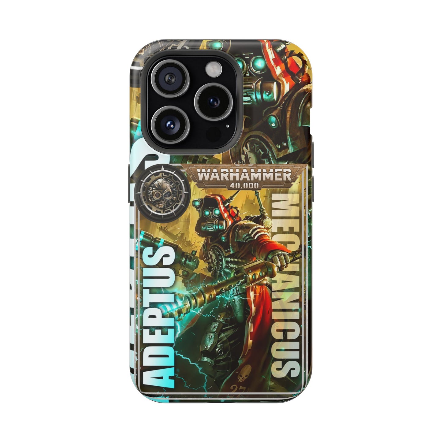 Warhammer Adeptus Mechanicus MagSafe® iPhone Tough Case Dual Layer Robust