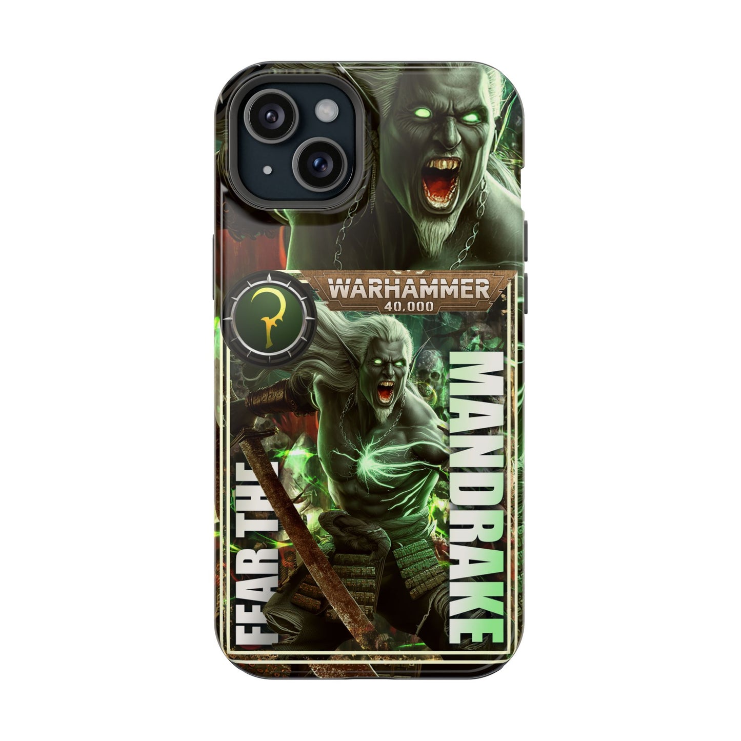 Warhamer Mandrake MagSafe® iPhone Tough Case Dual Layer Robust