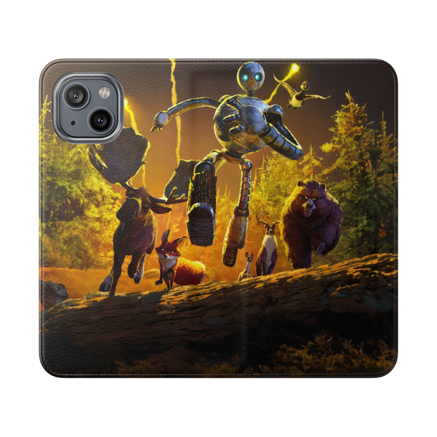 Wild Robot iPhone & Samsung Flip Case